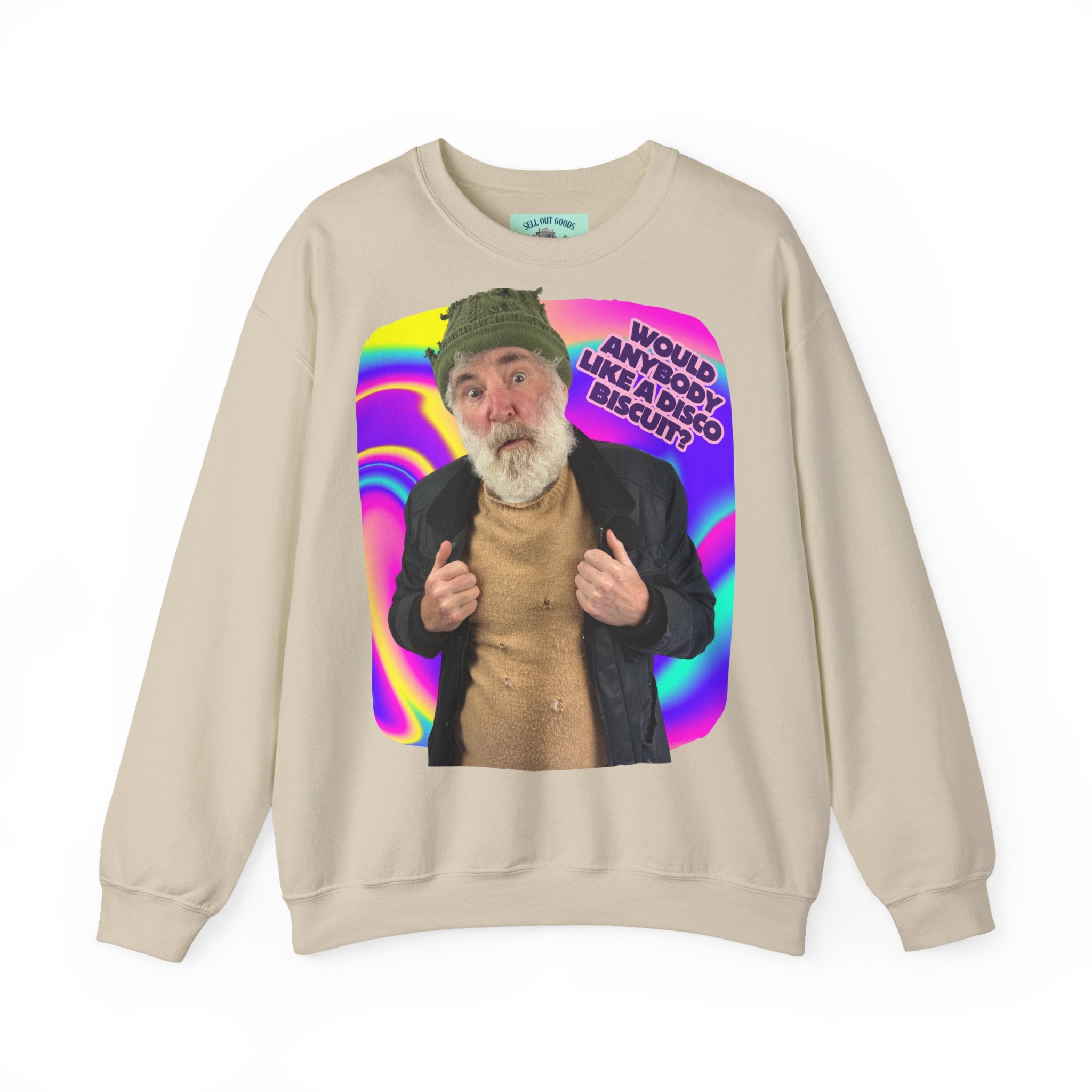 Disco Biscuit! Unisex Crewneck Sweatshirt