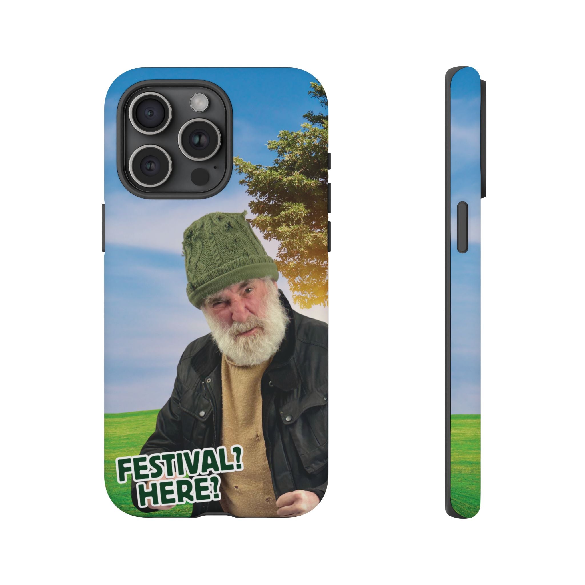 Festival? Here? Tough Phone Case (iPhone)