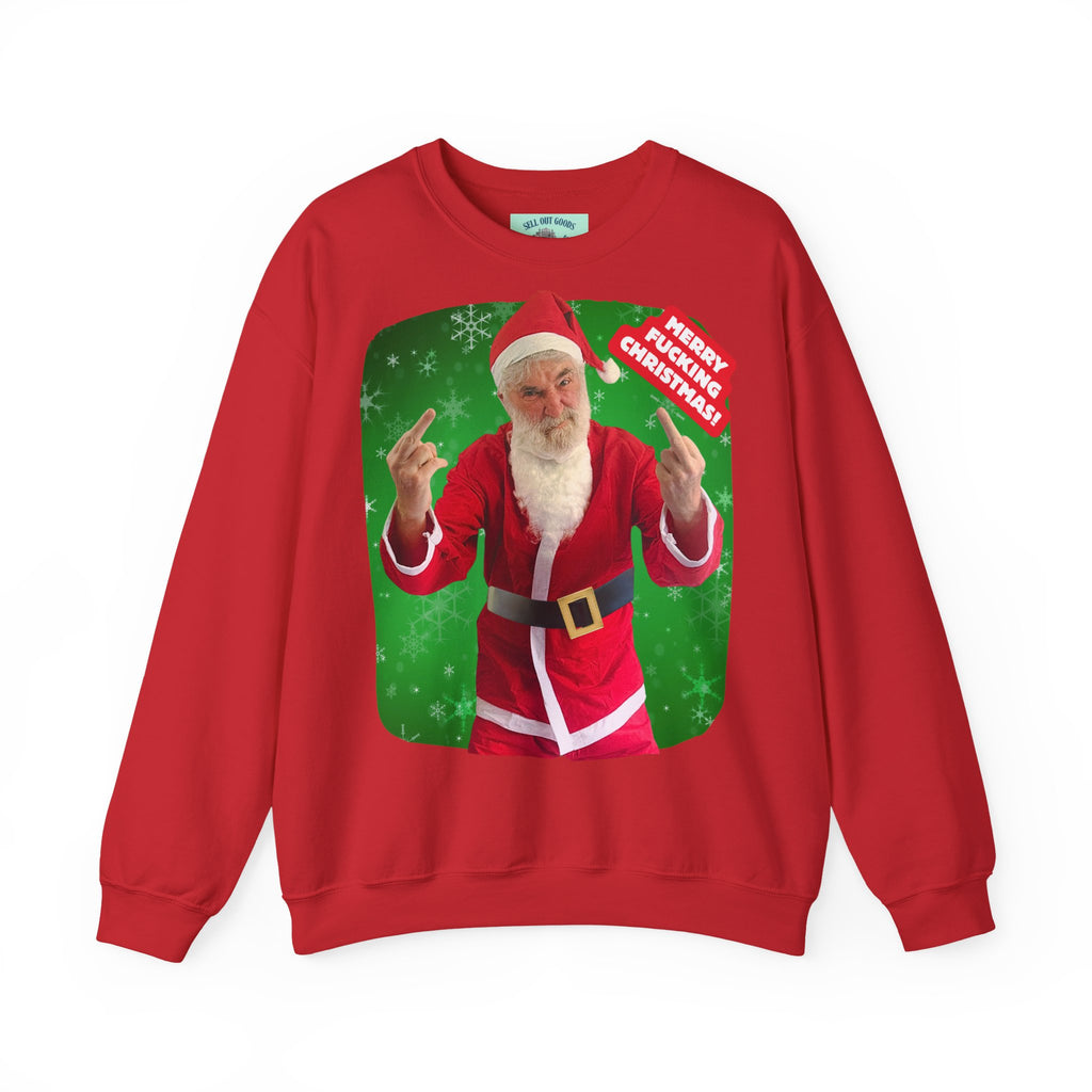Merry F****** Christmas! Unisex Crewneck Sweatshirt