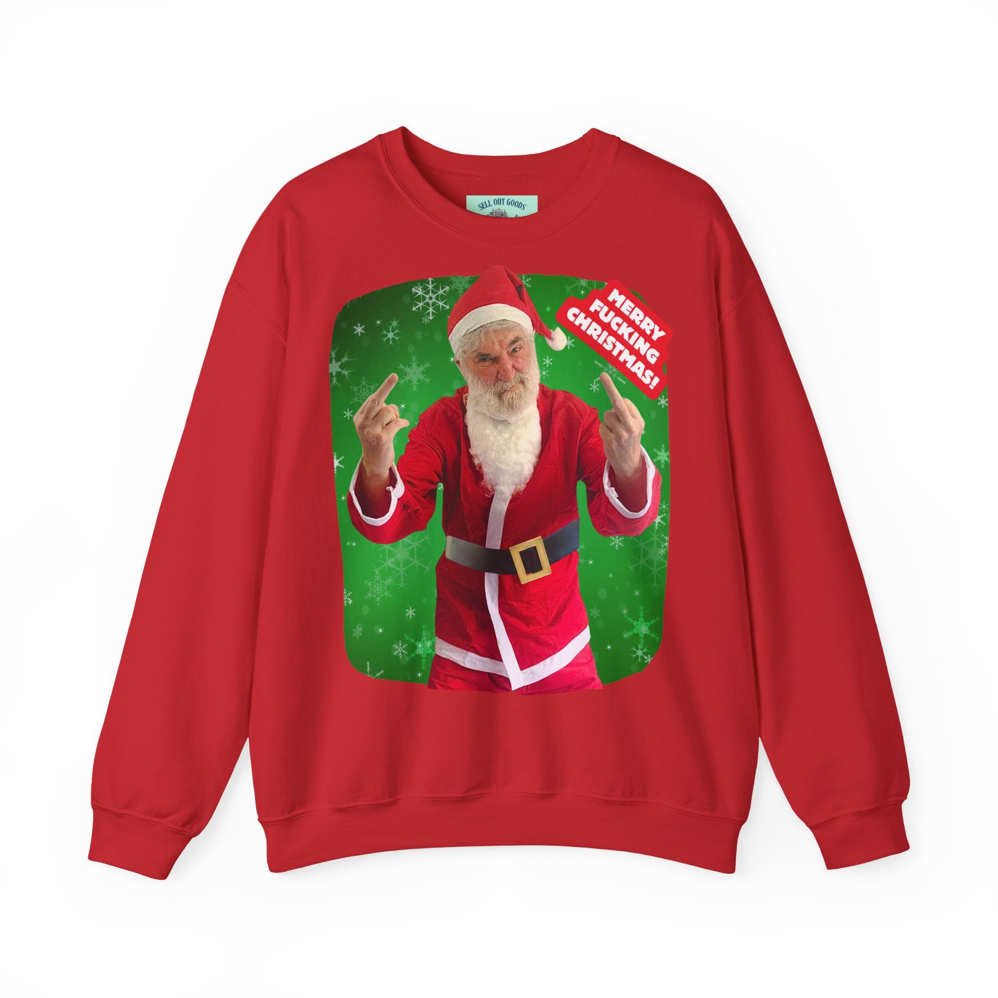 Merry F****** Christmas! Unisex Crewneck Sweatshirt