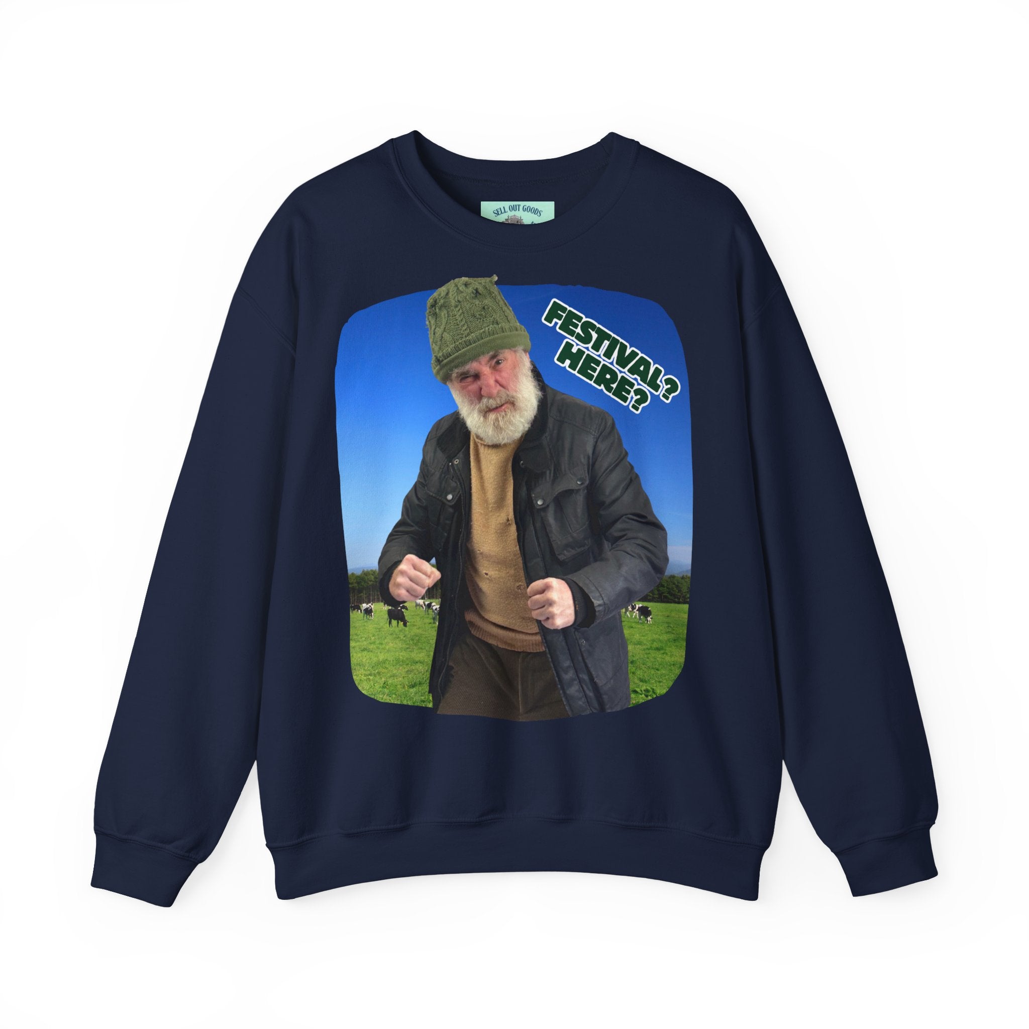 Festival? Here? Unisex Crewneck Sweatshirt