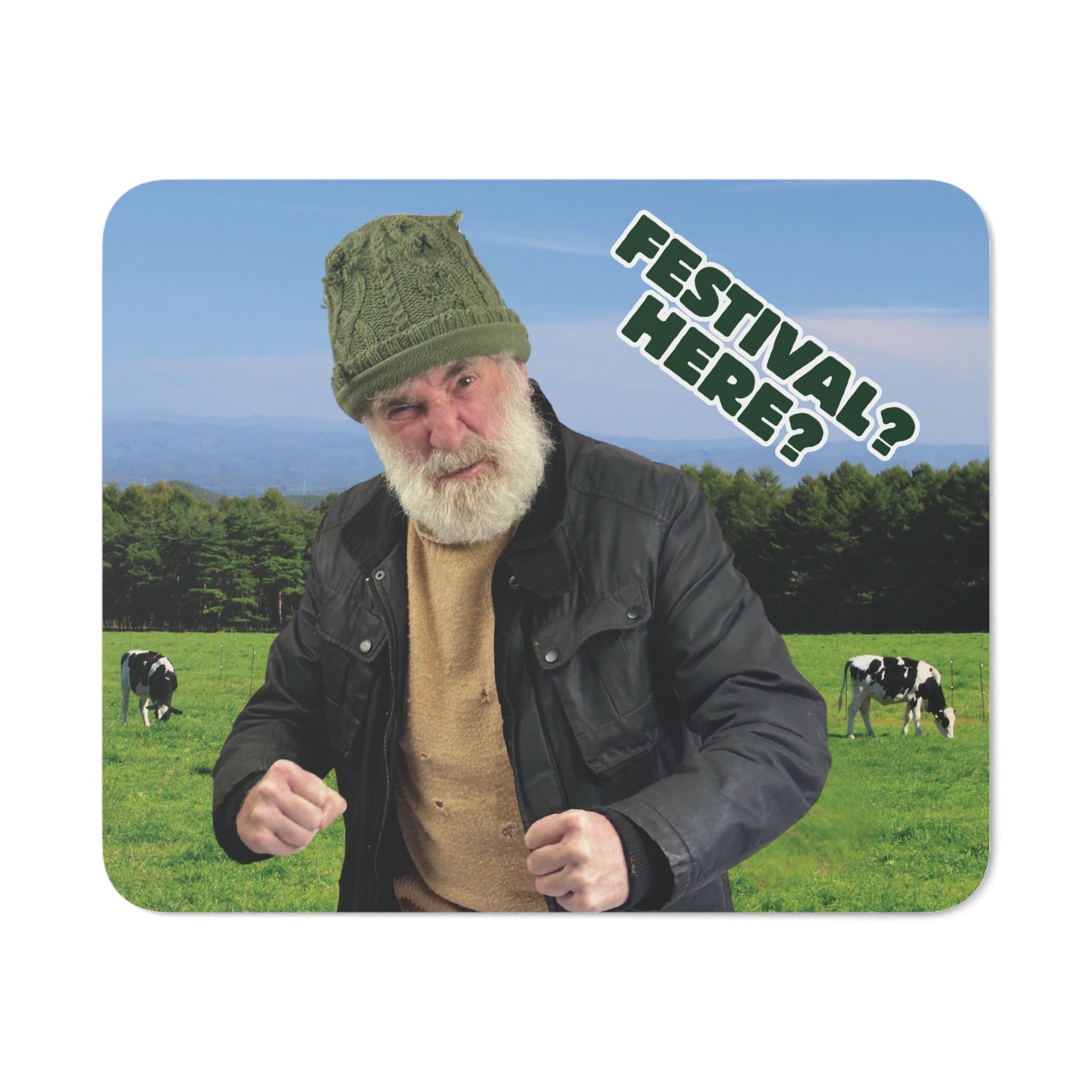 Festival? Here? Mouse Pad