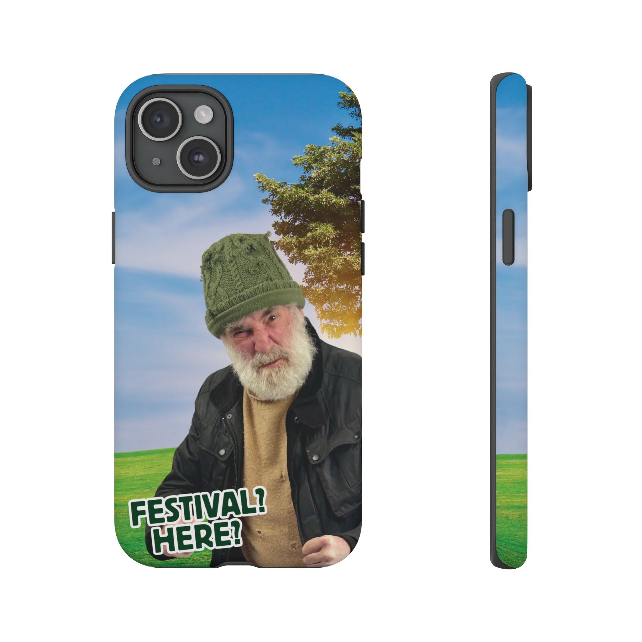 Festival? Here? Tough Phone Case (iPhone)