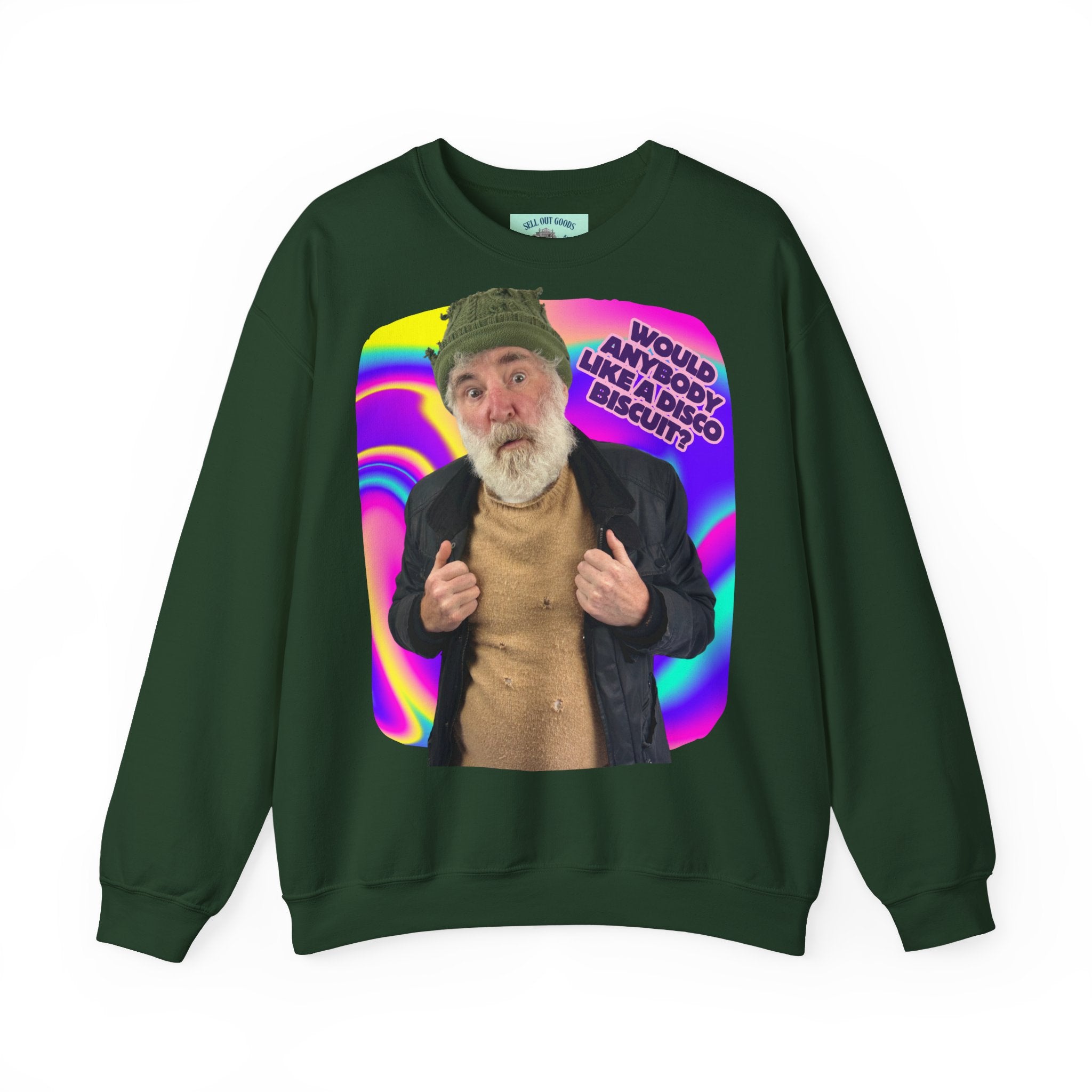 Disco Biscuit! Unisex Crewneck Sweatshirt