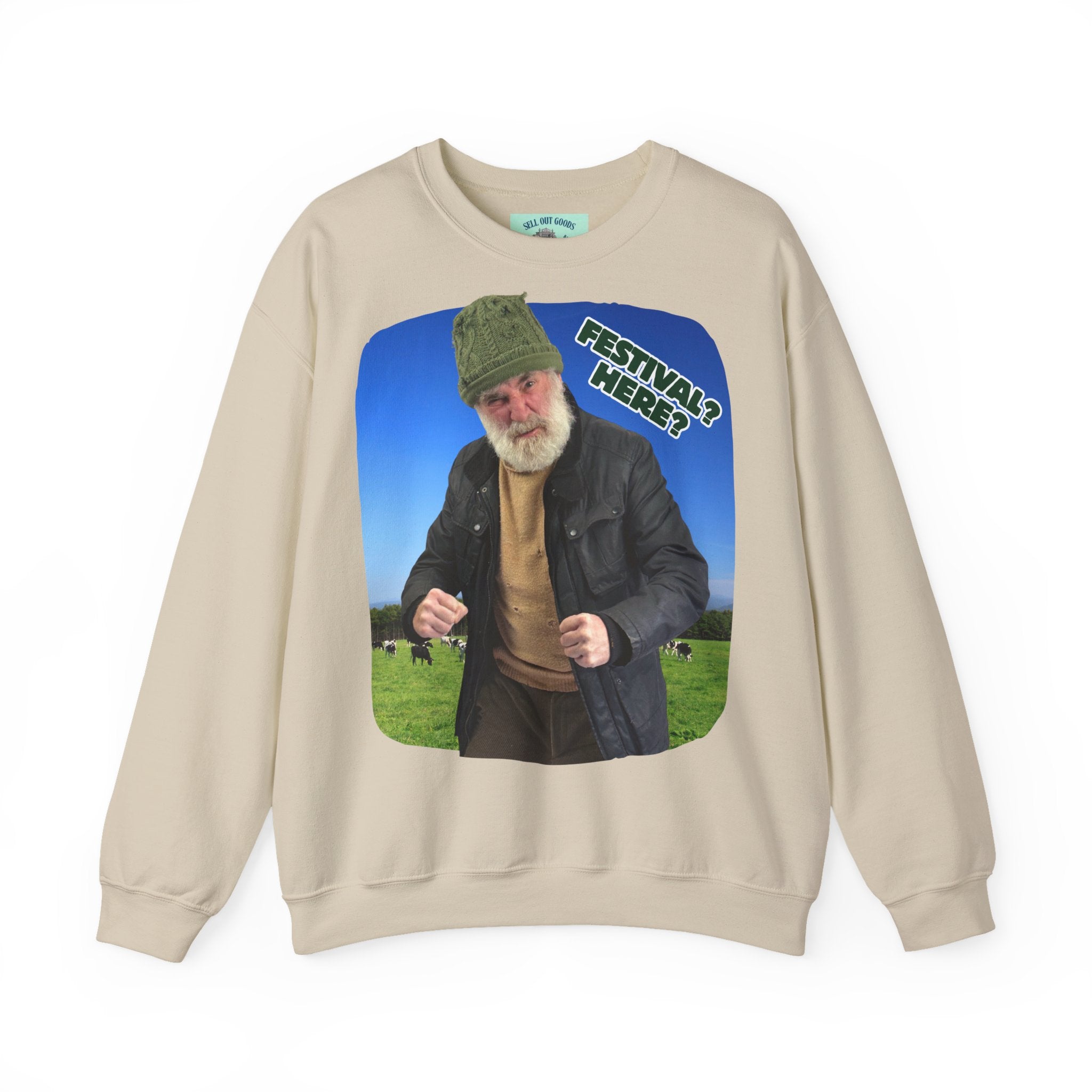Festival? Here? Unisex Crewneck Sweatshirt