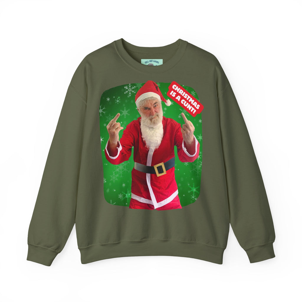 Christmas Is A C...! Unisex Crewneck Sweatshirt