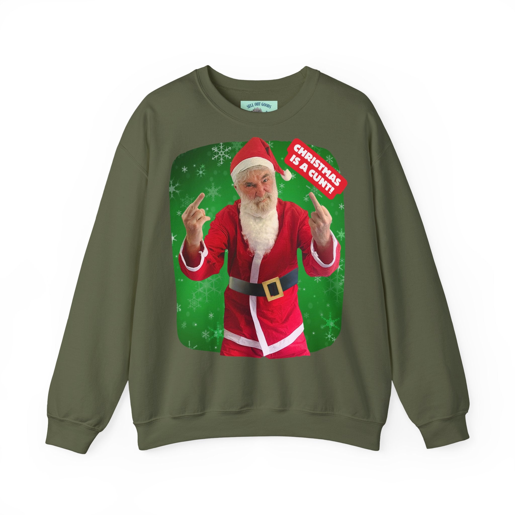 Christmas Is A C...! Unisex Crewneck Sweatshirt