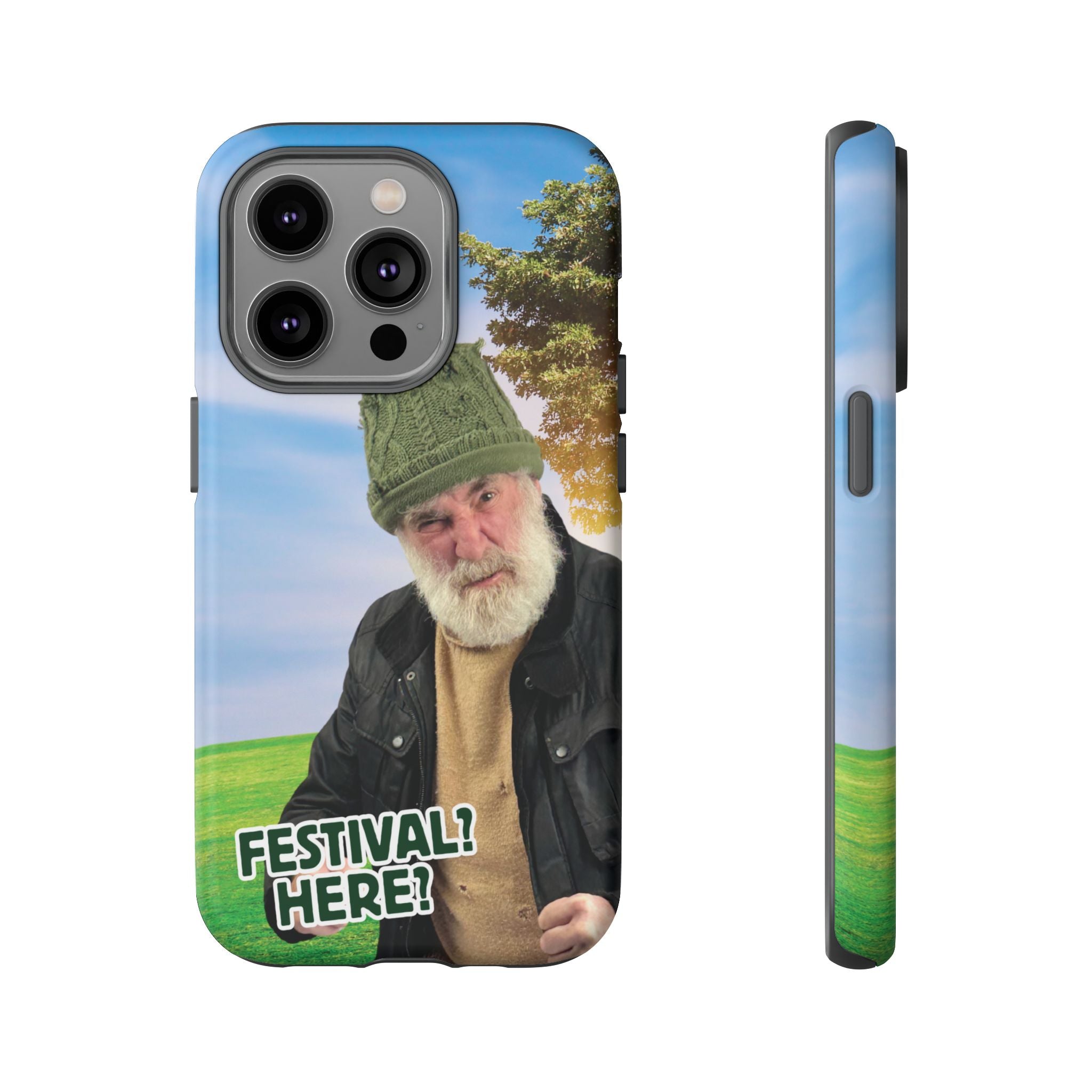 Festival? Here? Tough Phone Case (iPhone)