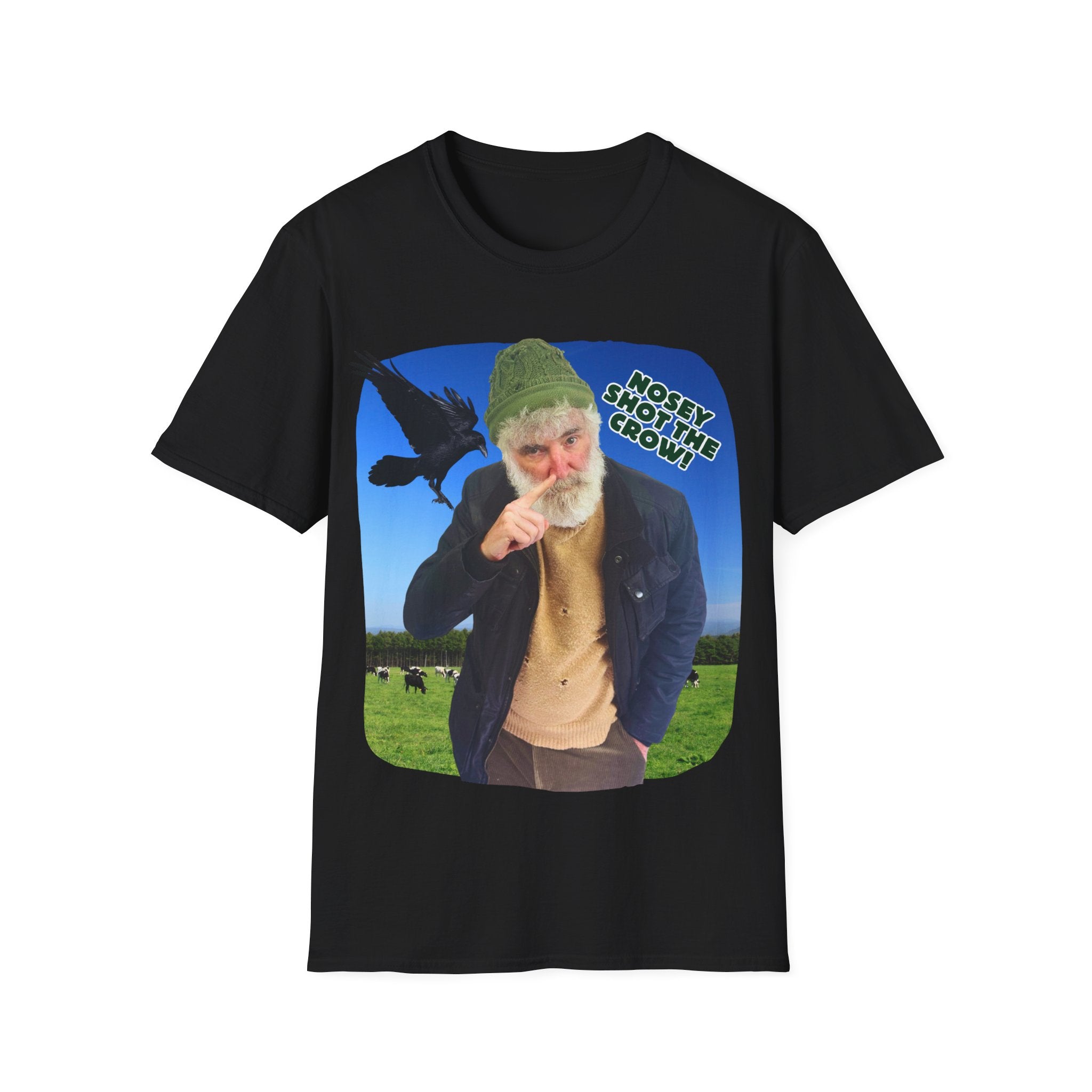 Nosey Shot the Crow! T-Shirt