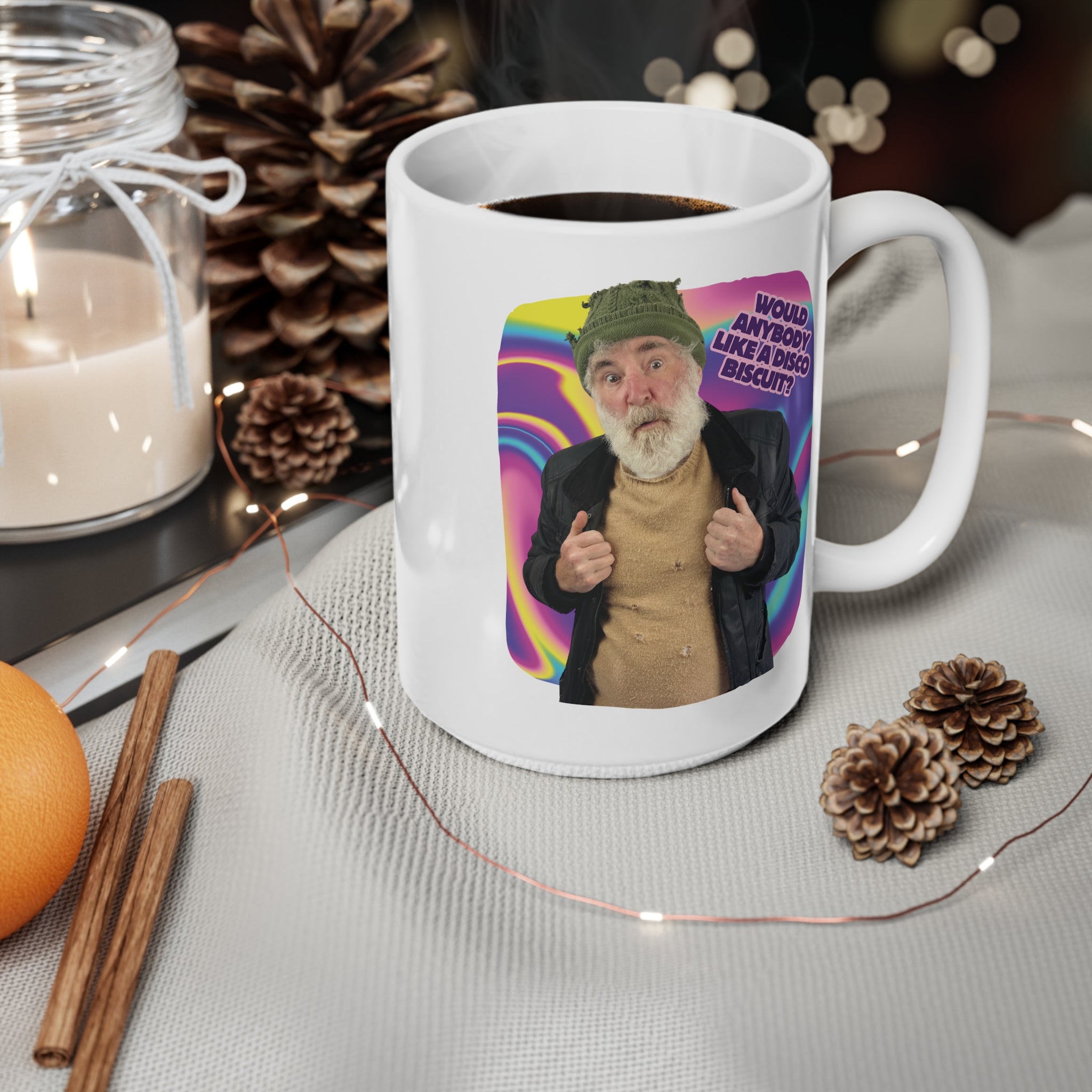 Disco Biscuit! Ceramic Mug