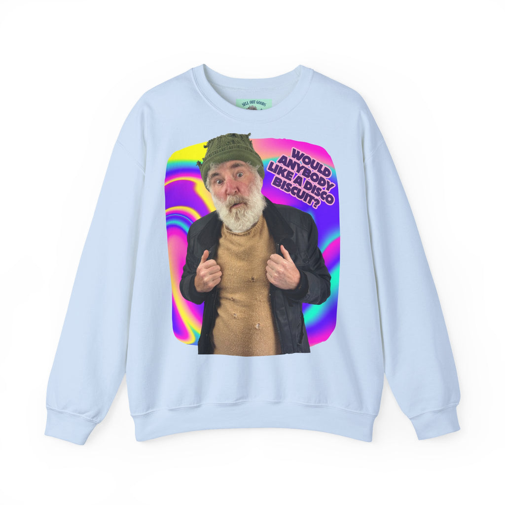 Disco Biscuit! Unisex Crewneck Sweatshirt