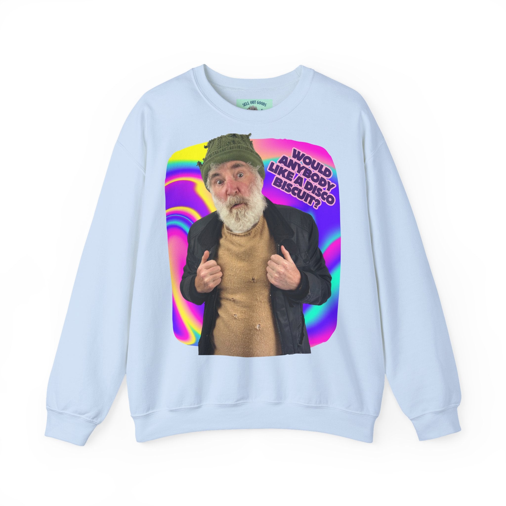 Disco Biscuit! Unisex Crewneck Sweatshirt