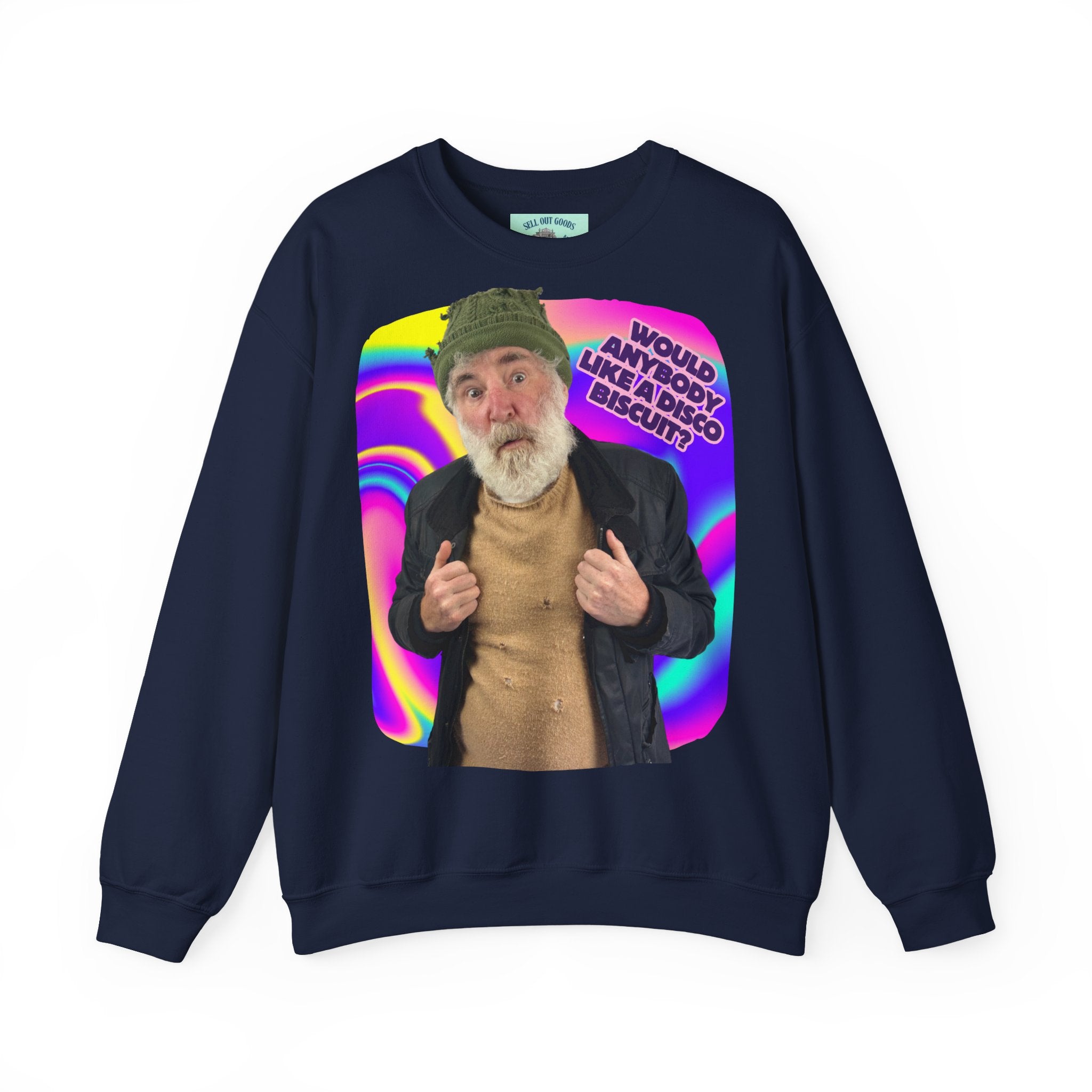 Disco Biscuit! Unisex Crewneck Sweatshirt