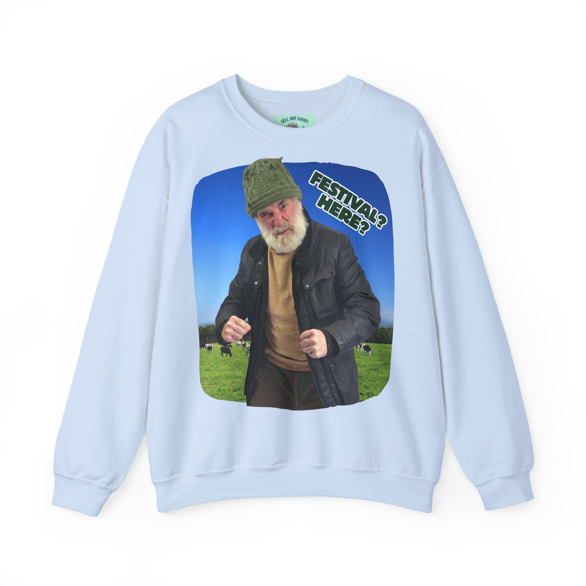 Festival? Here? Unisex Crewneck Sweatshirt