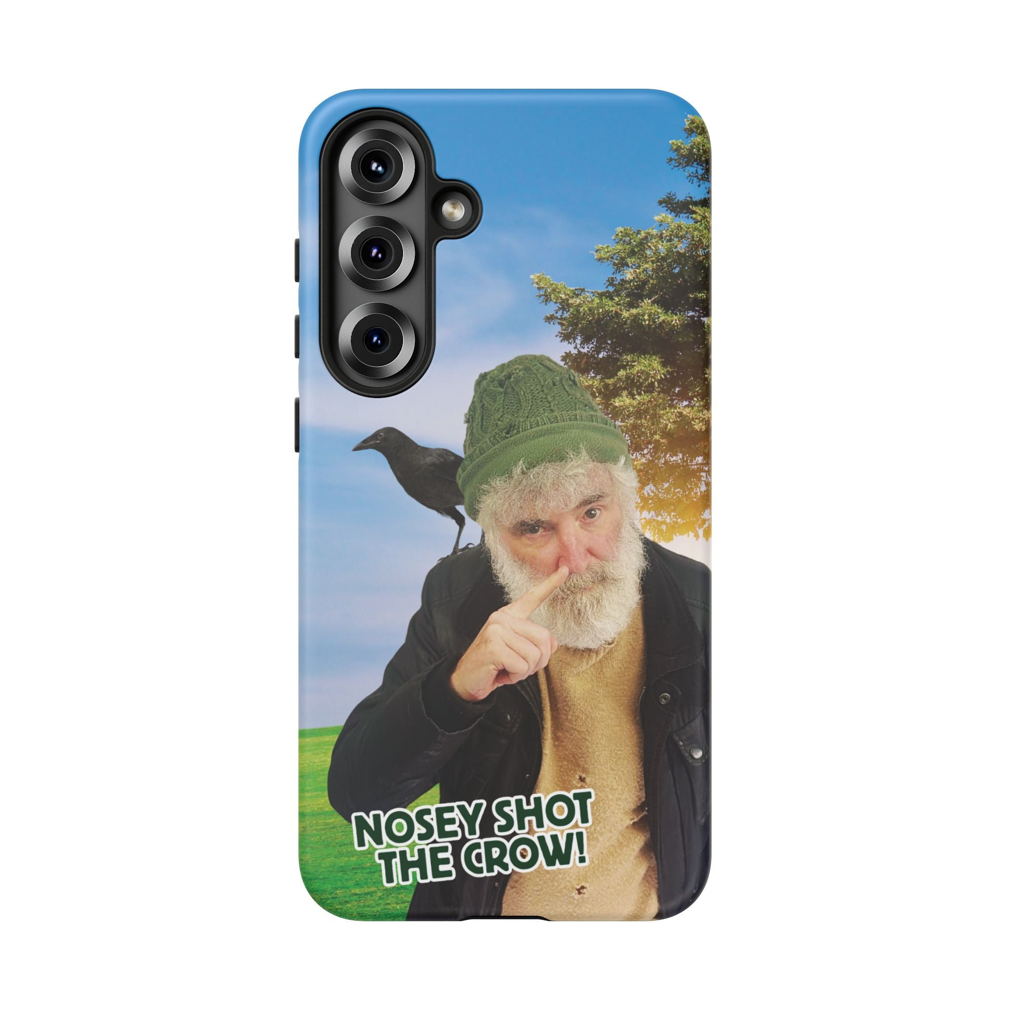 Nosey Shot The Crow! Tough Phone Case (Samsung Galaxy)