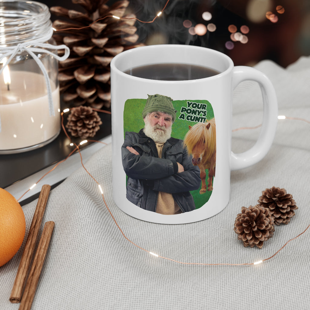 Pony and Pig Ceramic Mug