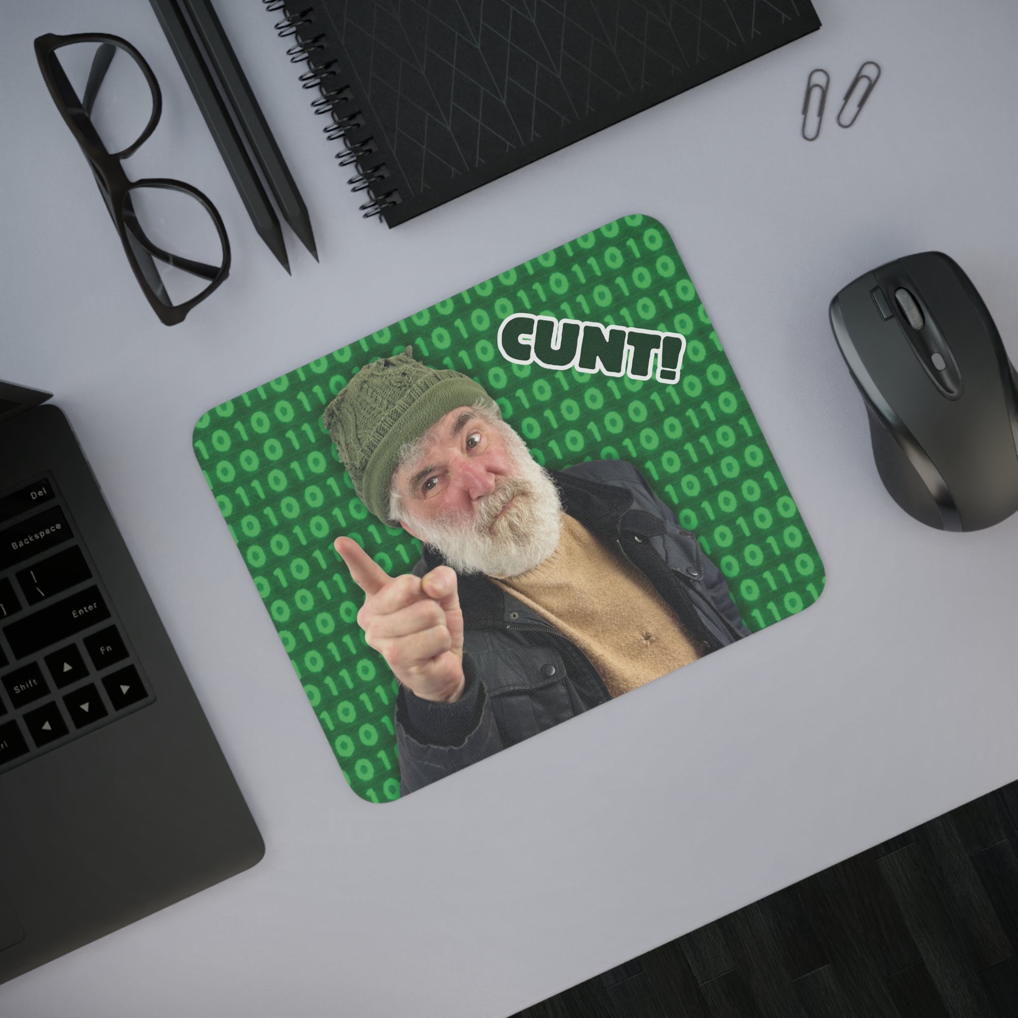 Binary C...! Mouse Pad