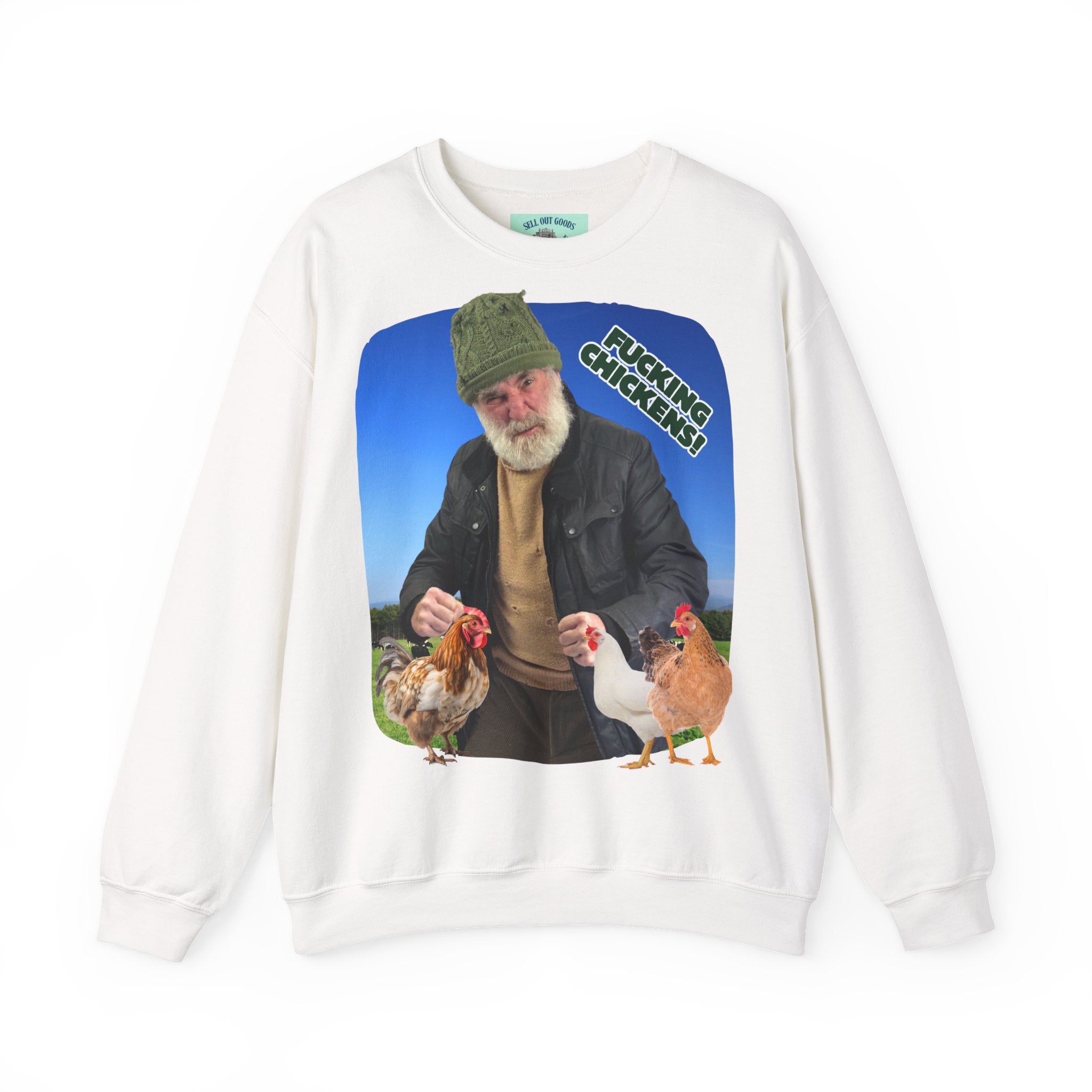 Chickens! Unisex Crewneck Sweatshirt