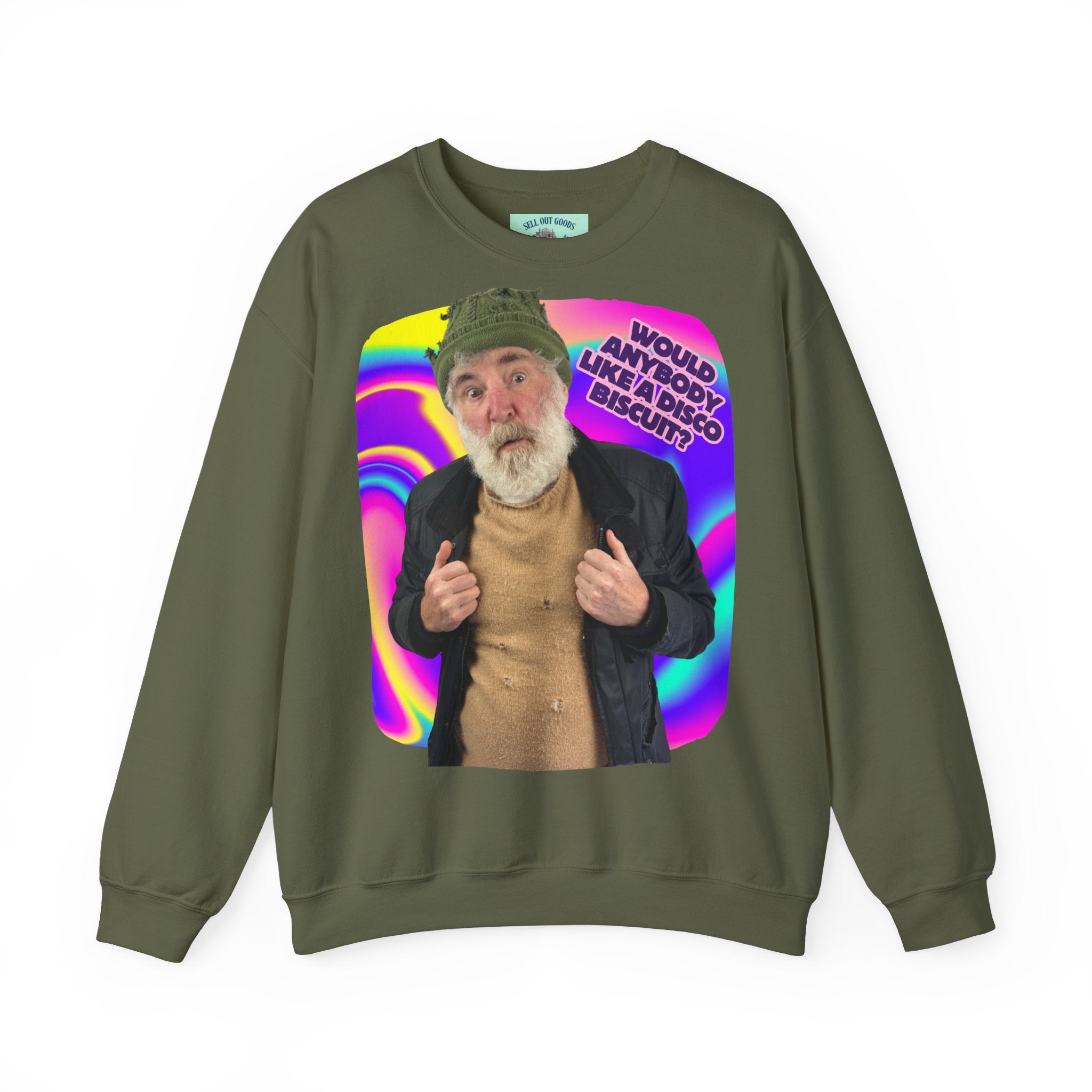 Disco Biscuit! Unisex Crewneck Sweatshirt