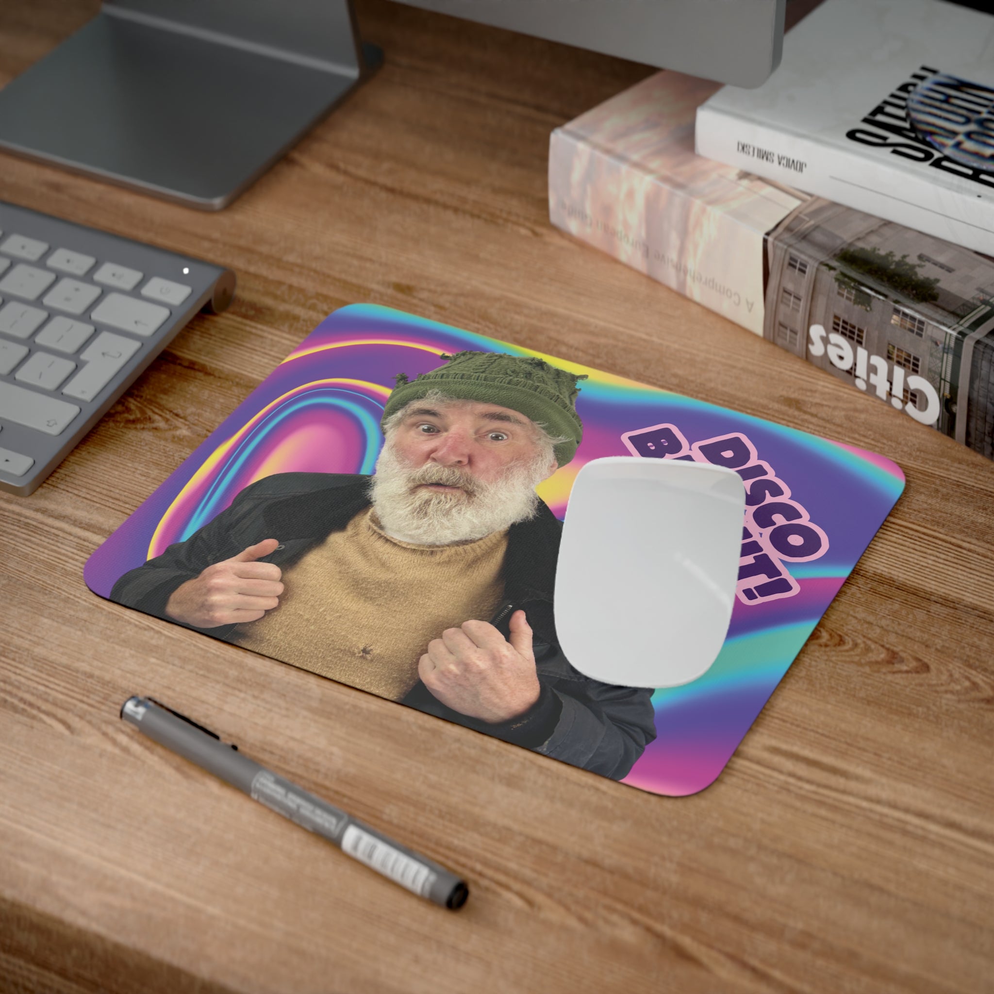 Disco Biscuit! Mouse Pad