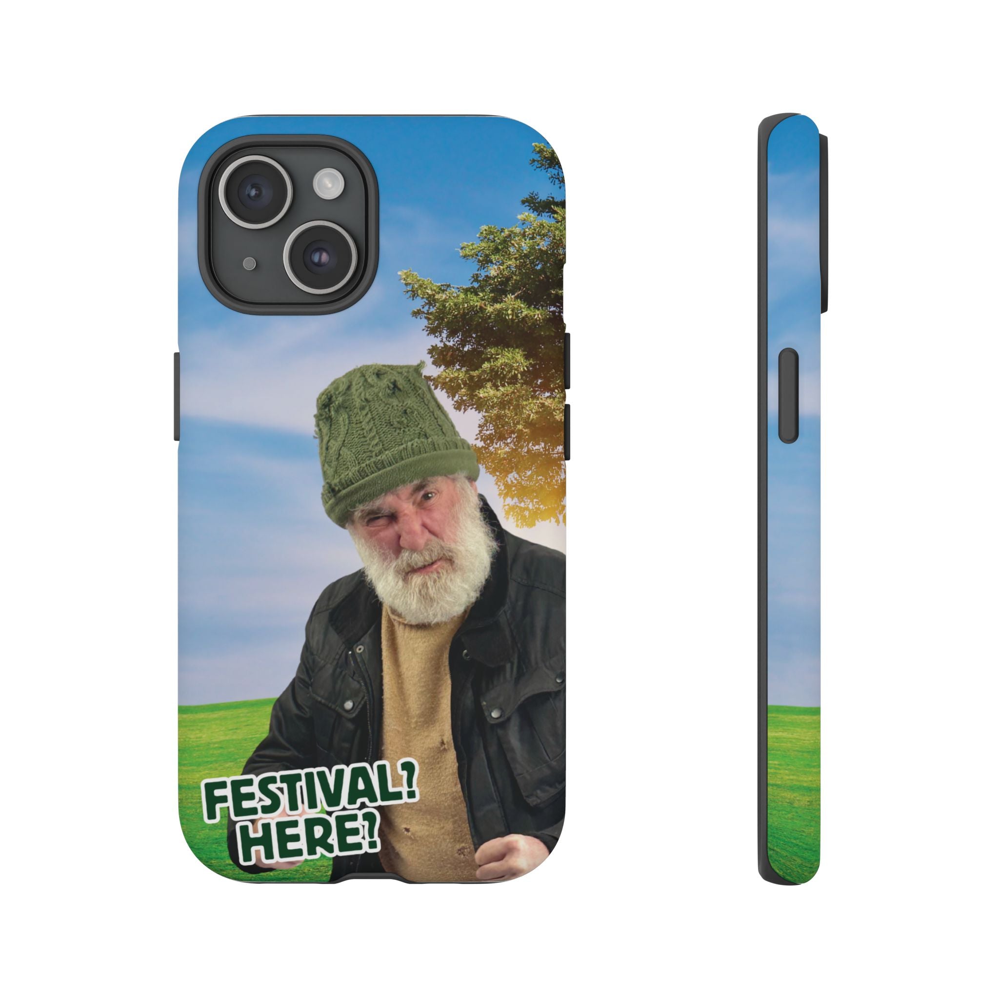 Festival? Here? Tough Phone Case (iPhone)