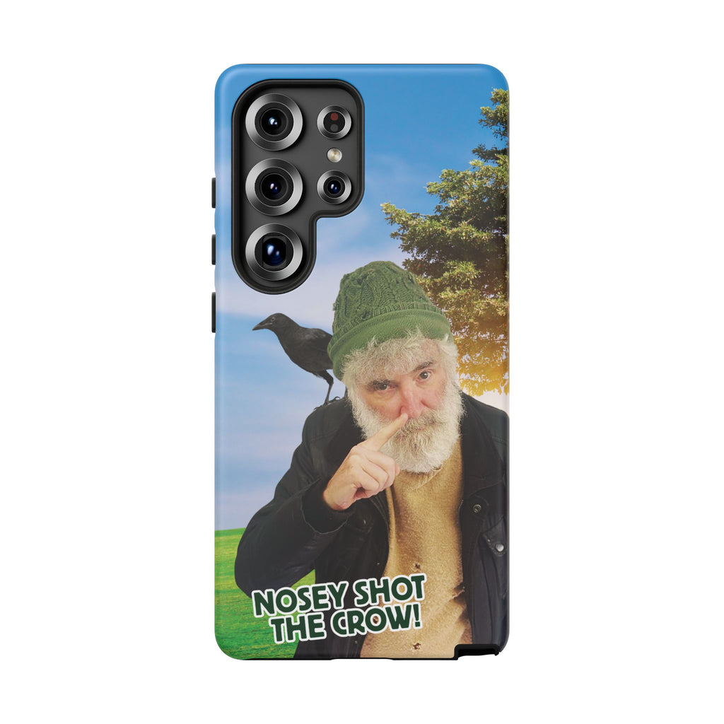 Nosey Shot The Crow! Tough Phone Case (Samsung Galaxy)