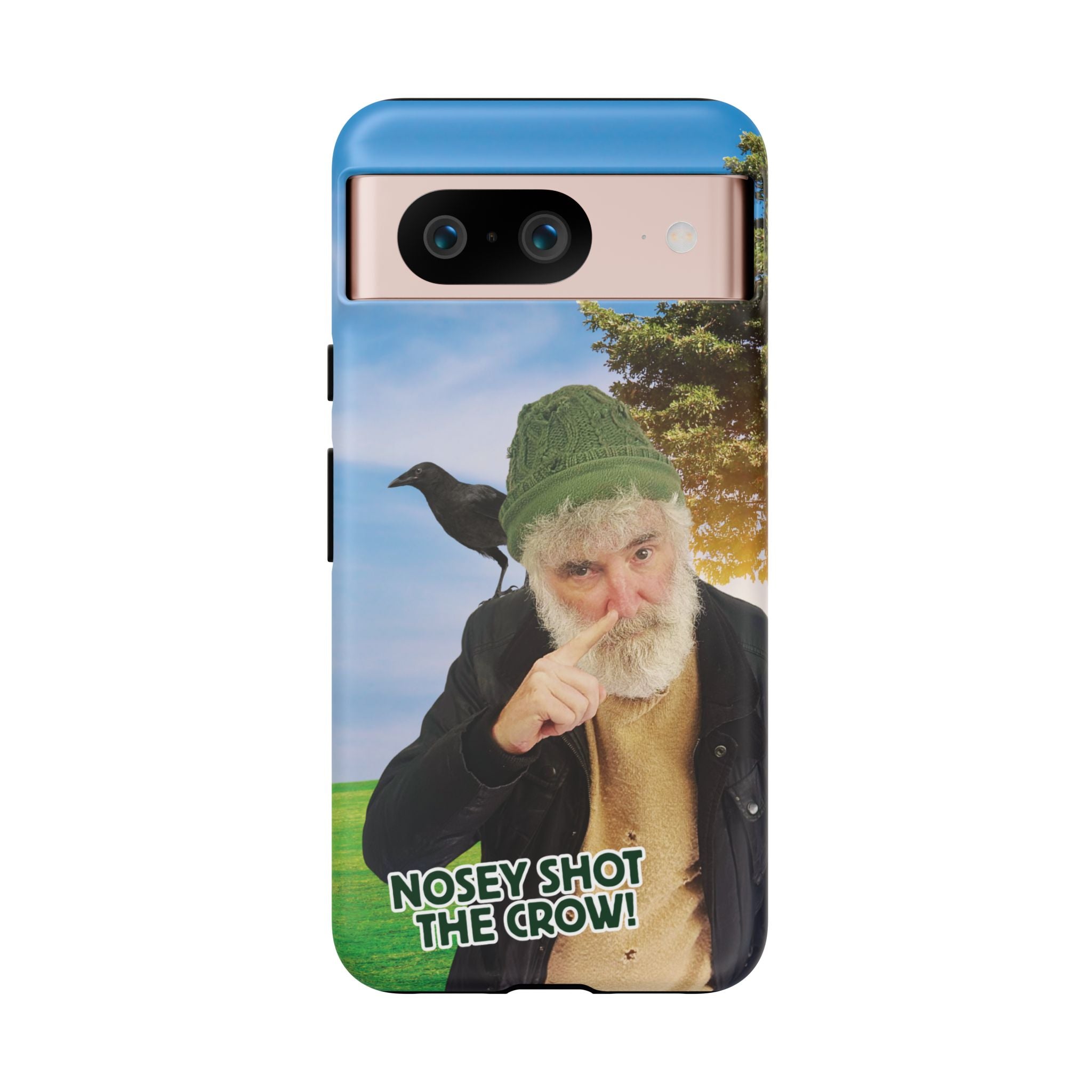 Nosey Shot The Crow! Tough Phone Case (Google Pixel)