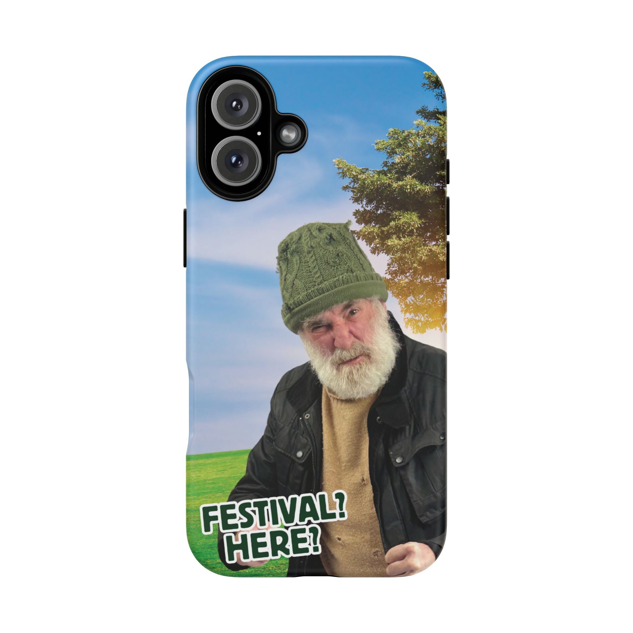 Festival? Here? Tough Phone Case (iPhone)