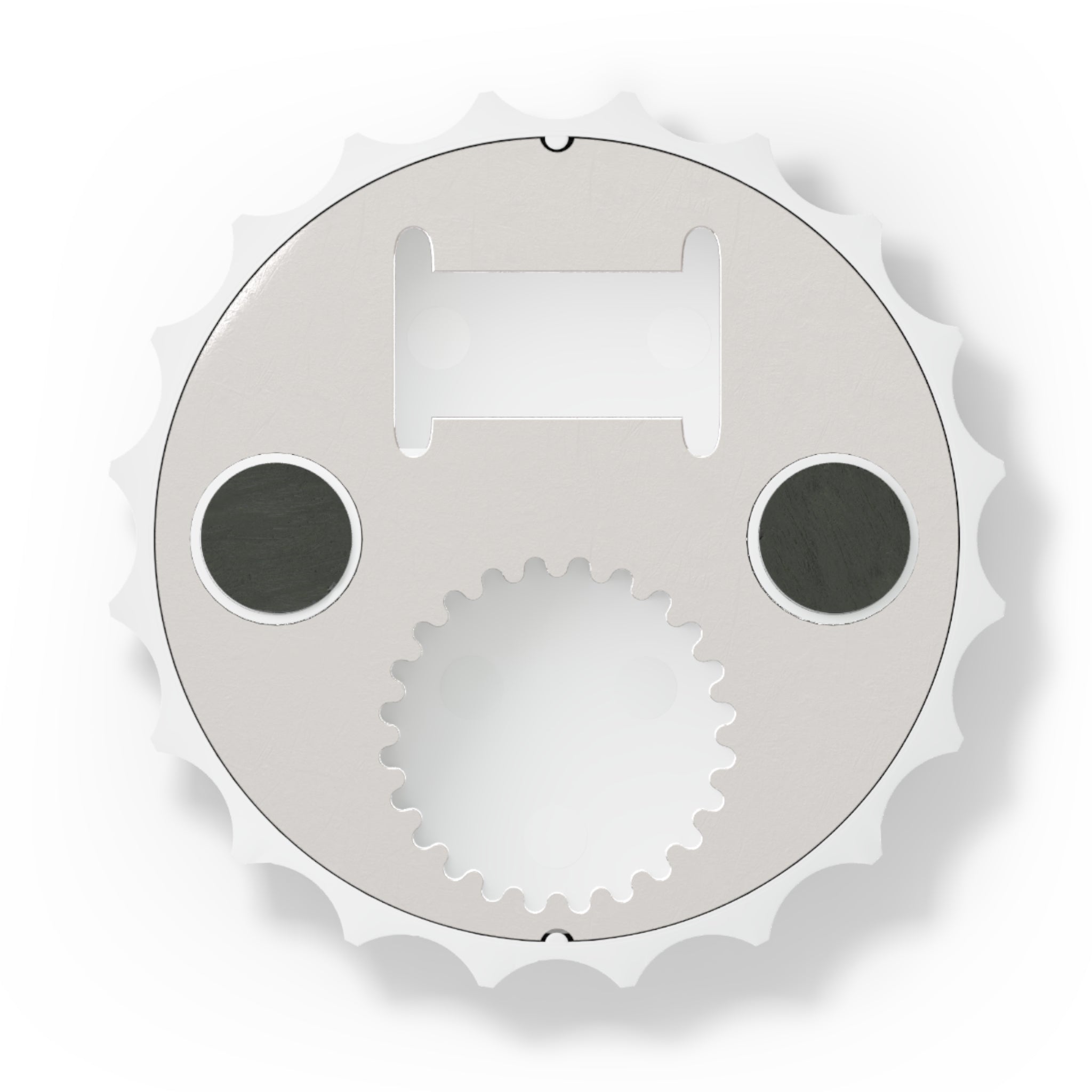 Disco Biscuit! Fridge Magnet Bottle Opener