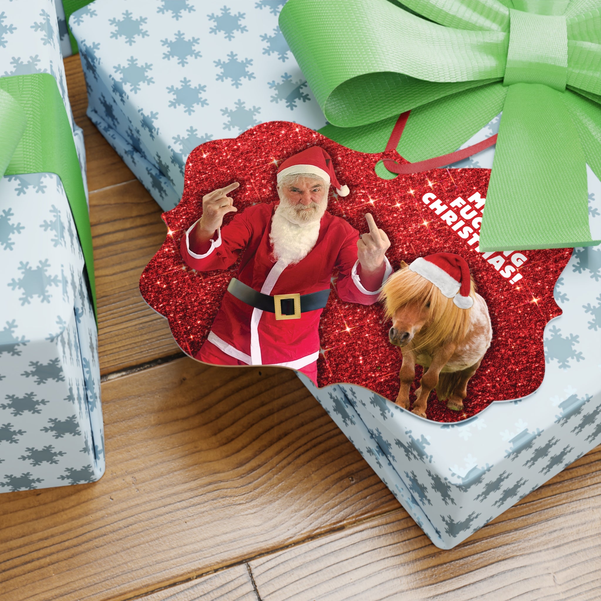 Merry F*****g Christmas! Tree Ornament