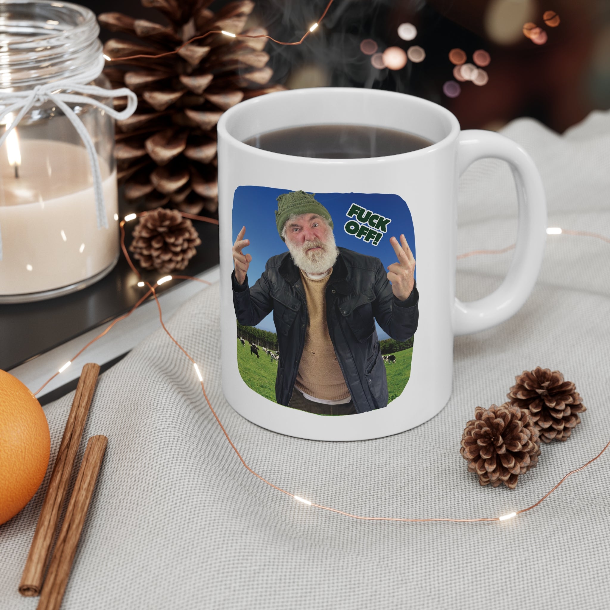 F Off! Ceramic Mug