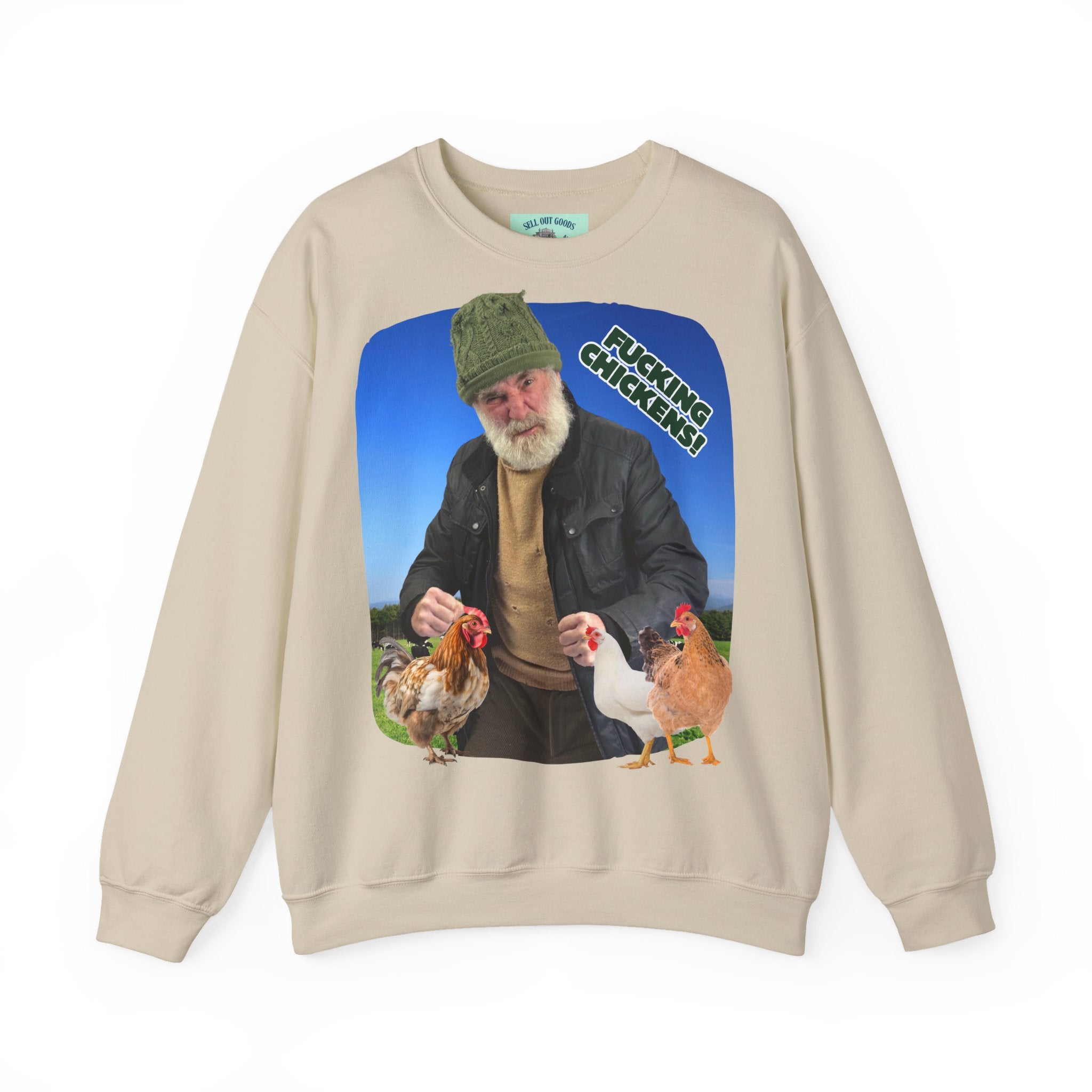 Chickens! Unisex Crewneck Sweatshirt