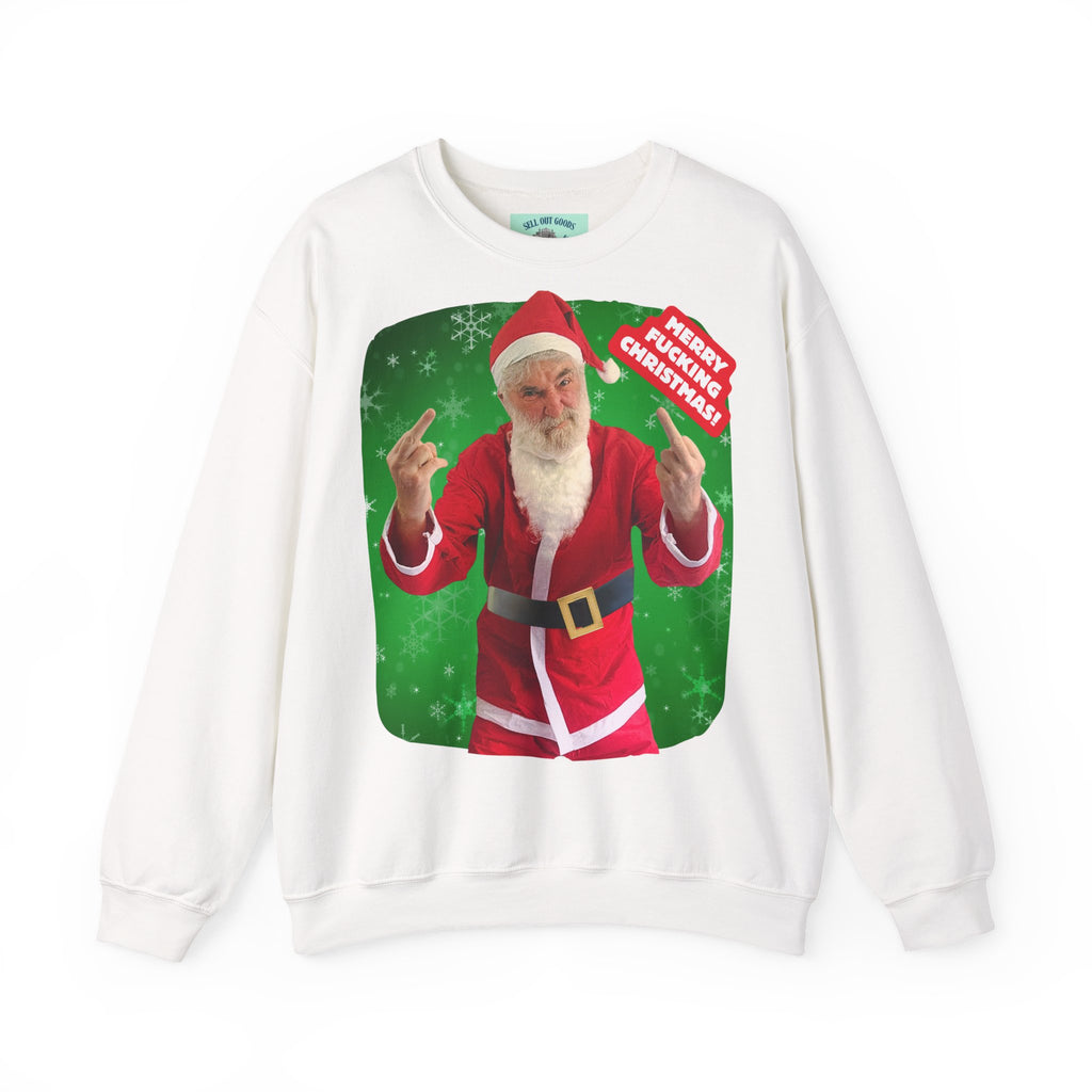 Merry F****** Christmas! Unisex Crewneck Sweatshirt