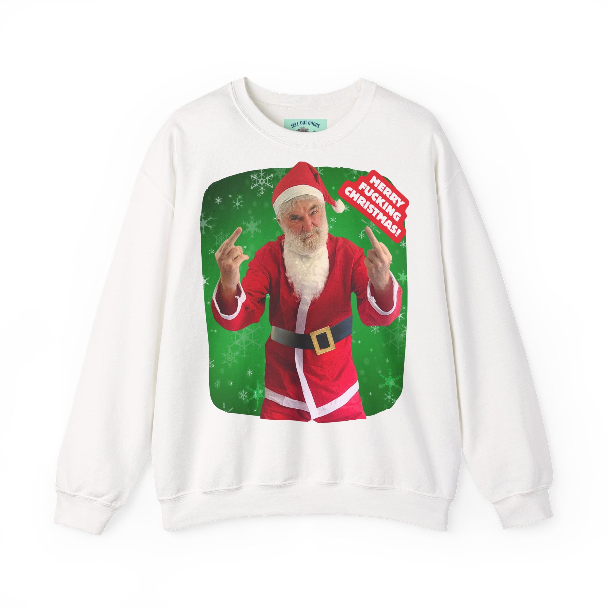 Merry F****** Christmas! Unisex Crewneck Sweatshirt