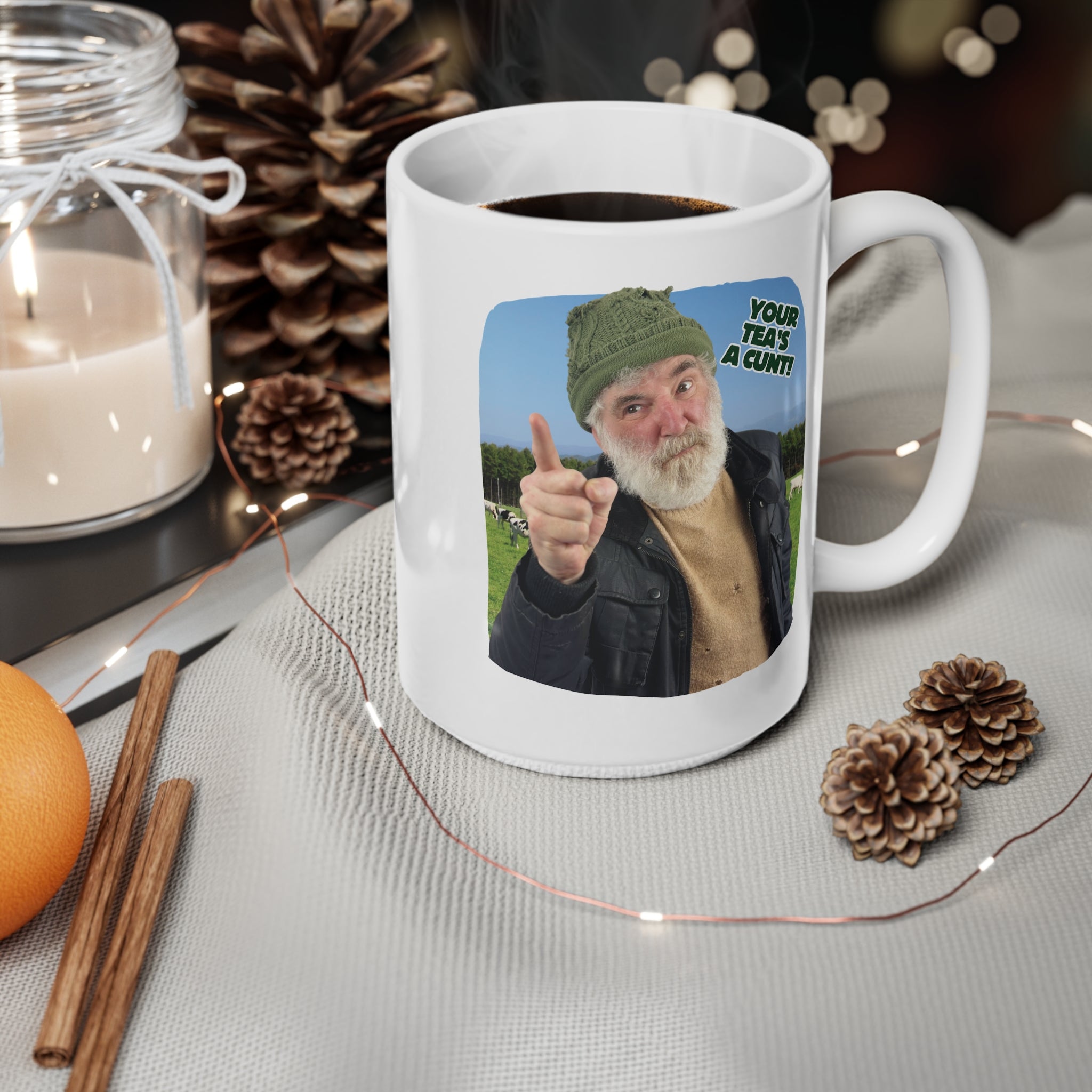 Your Tea’s A C...! Ceramic Mug