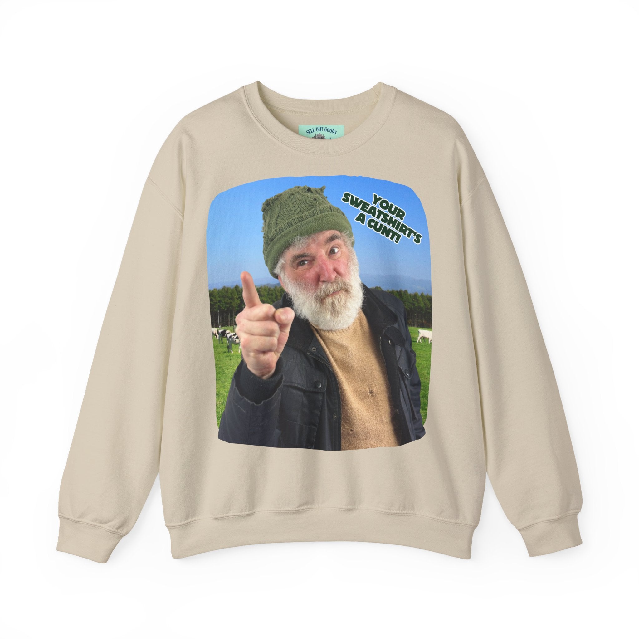 Your Sweatshirt’s A C...! Unisex Crewneck Sweatshirt