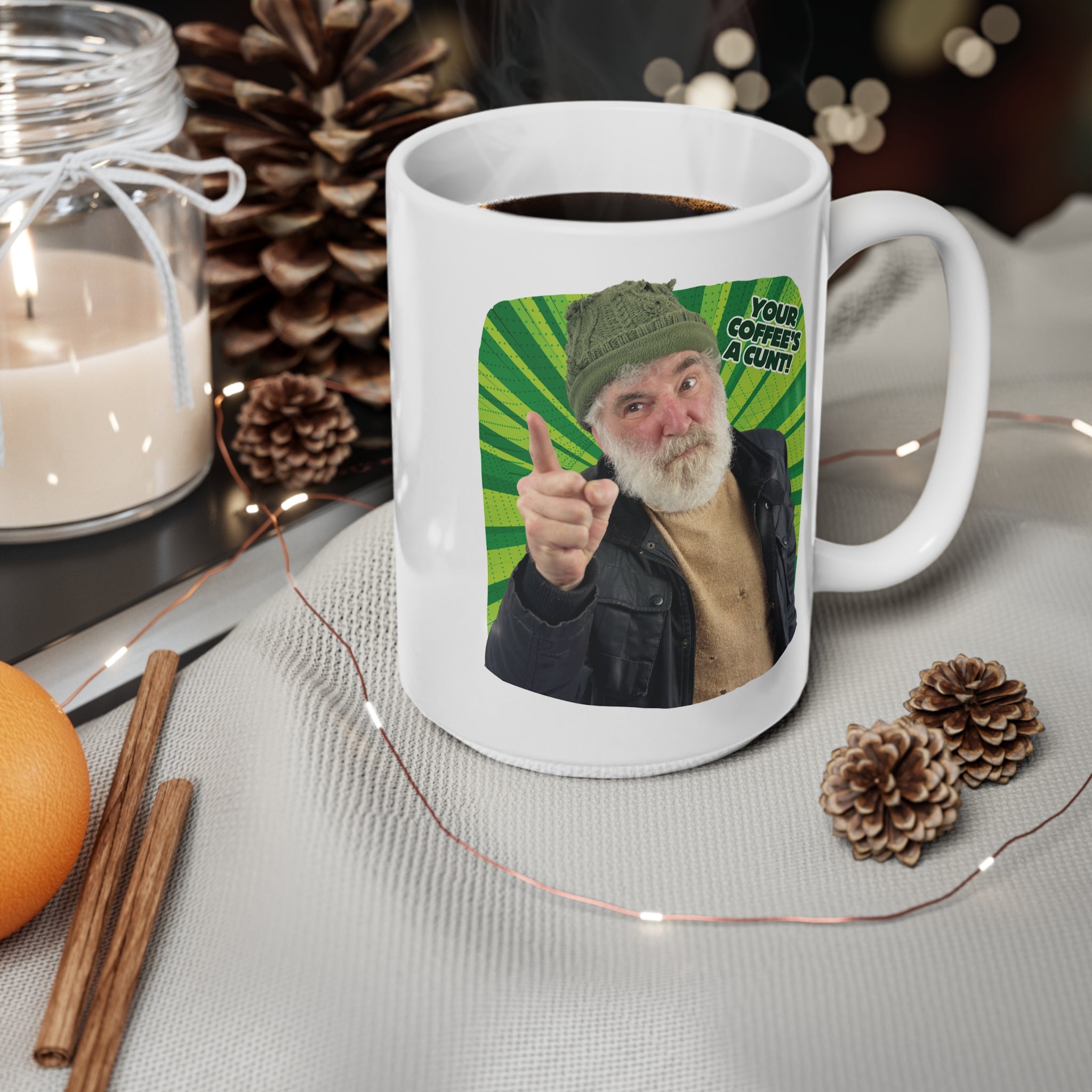 Your Coffee’s A C...! Ceramic Mug