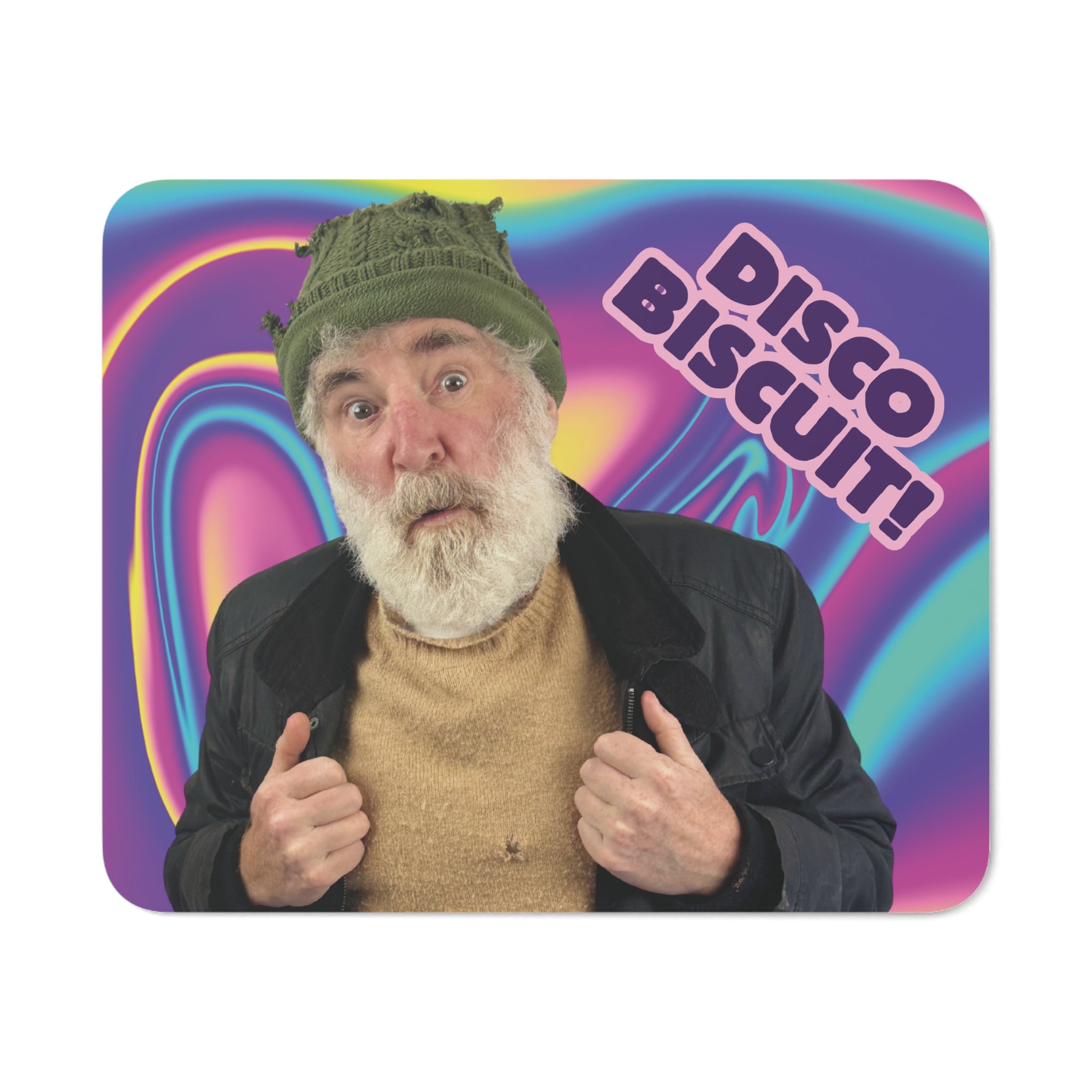 Disco Biscuit! Mouse Pad