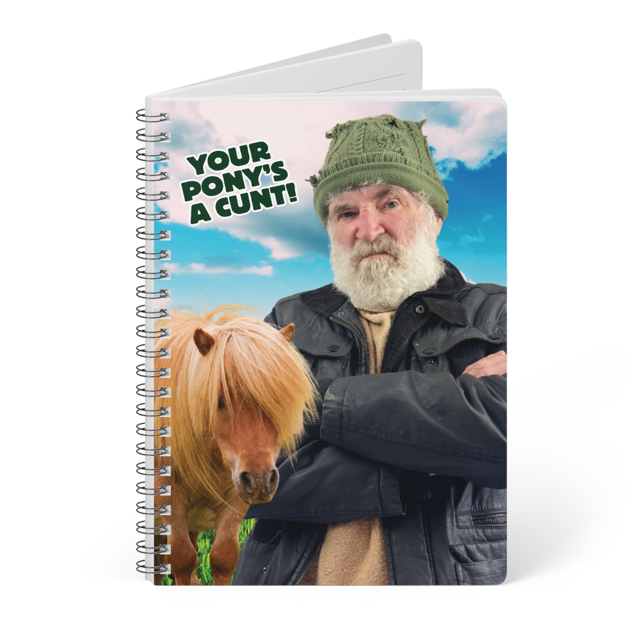 Pony Wire‑bound Notebook