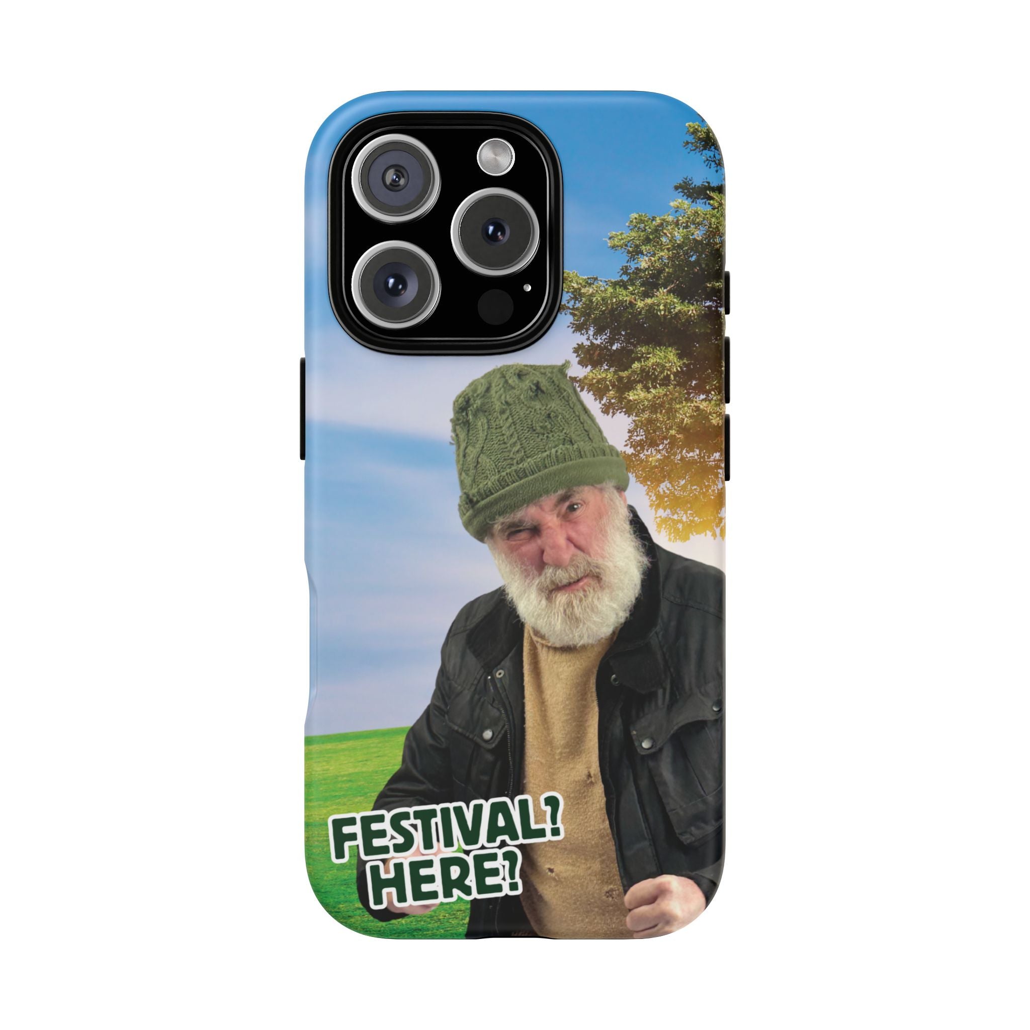 Festival? Here? Tough Phone Case (iPhone)