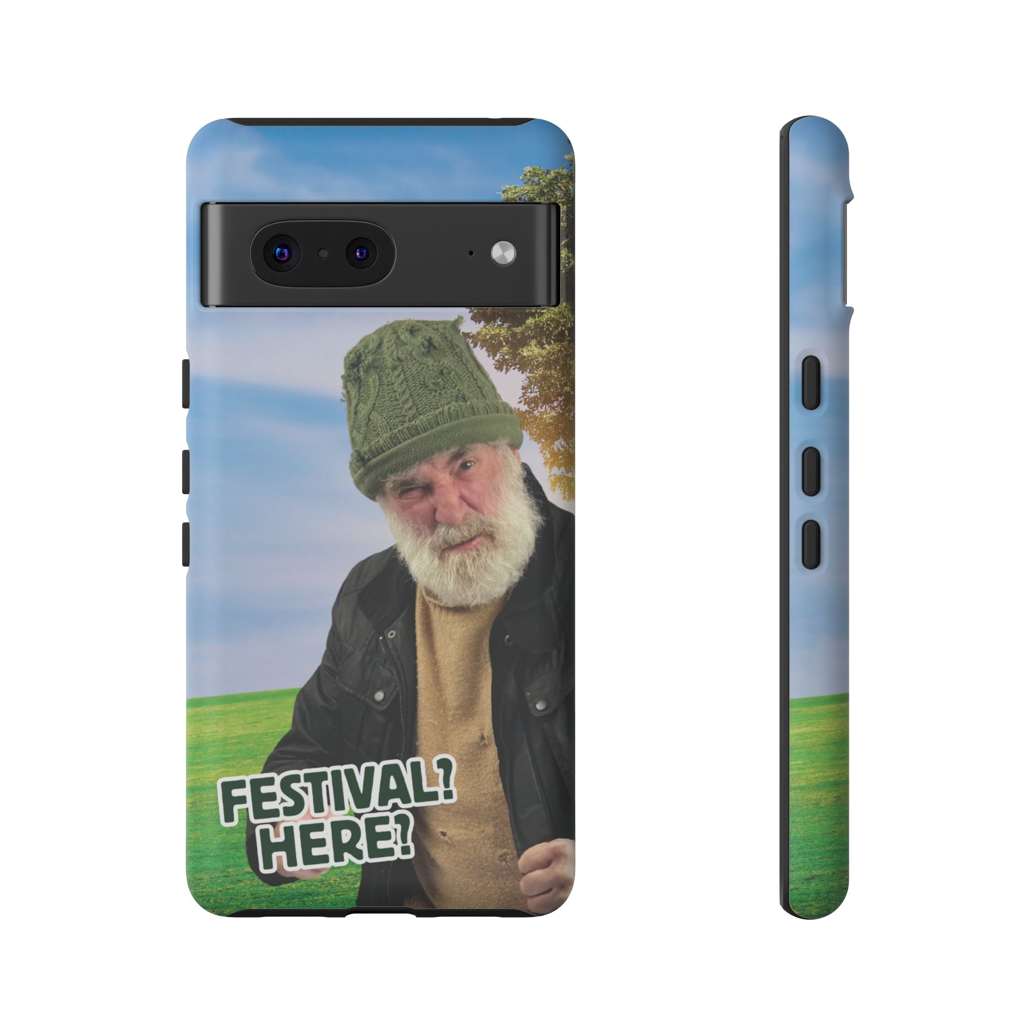 Festival? Here? Tough Phone Case (Google Pixel)