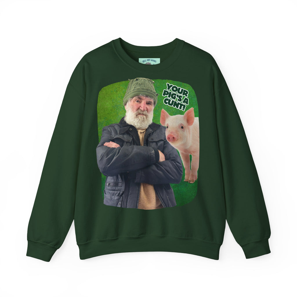 Pig Unisex Crewneck Sweatshirt