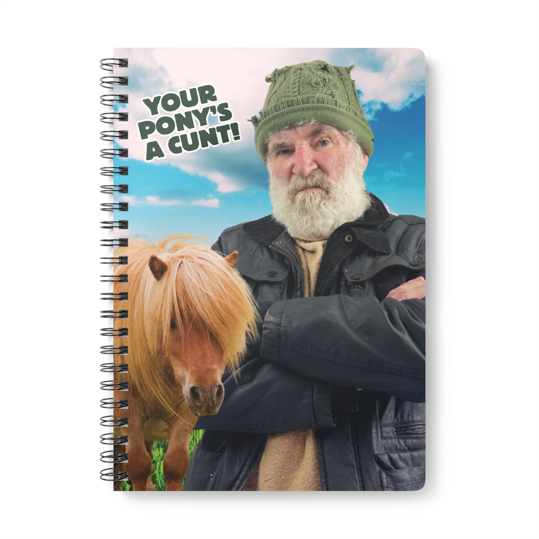 Pony Wire‑bound Notebook