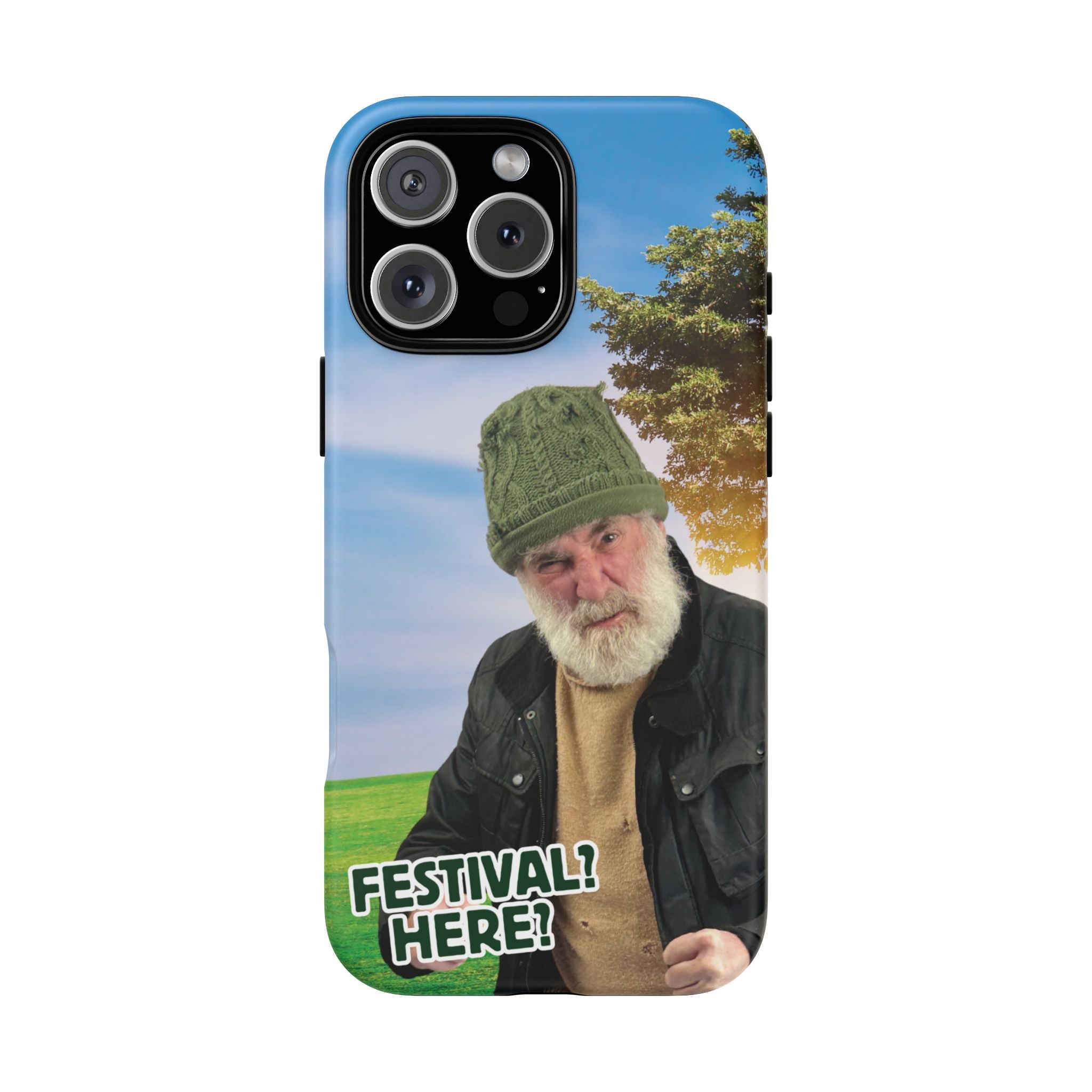 Festival? Here? Tough Phone Case (iPhone)