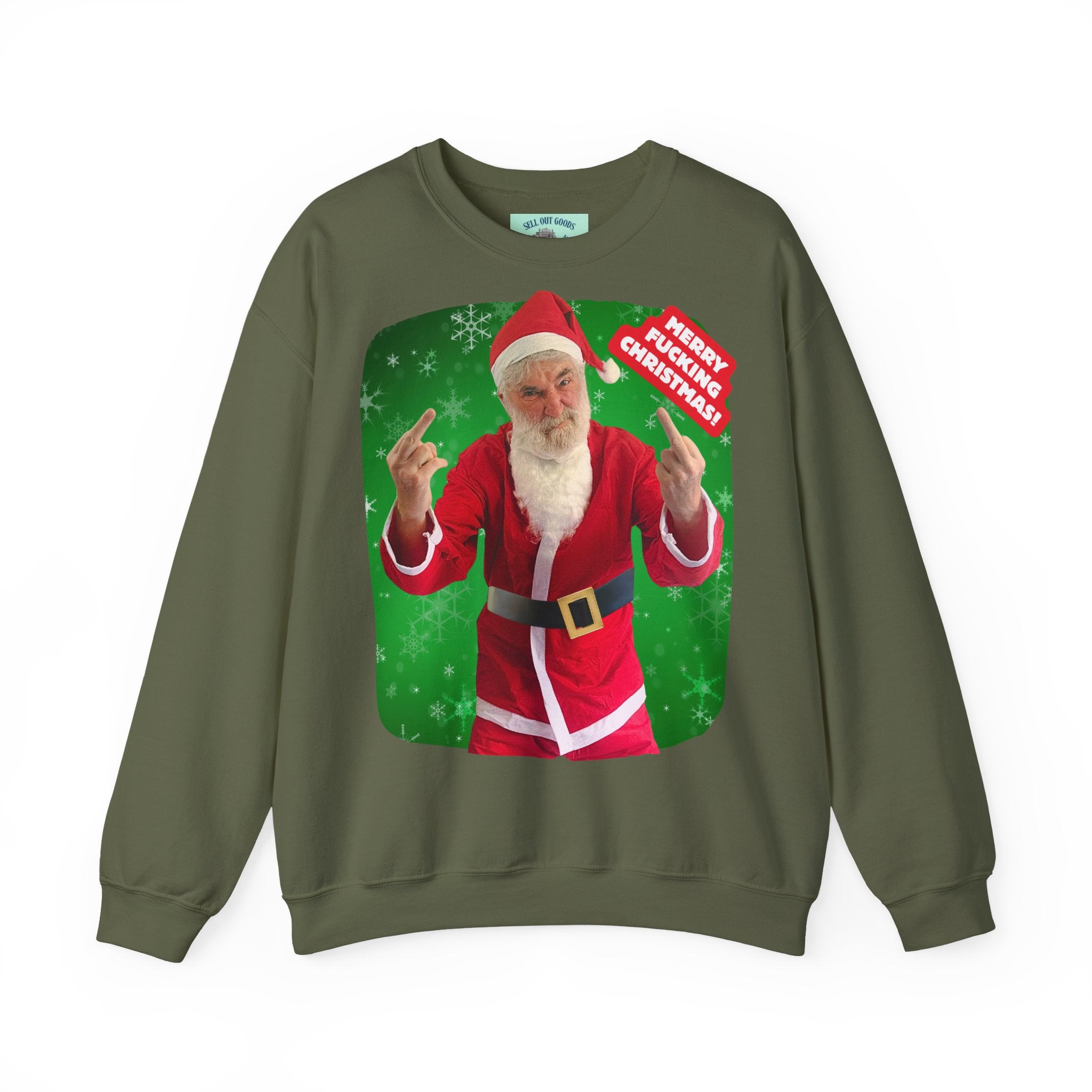 Merry F****** Christmas! Unisex Crewneck Sweatshirt