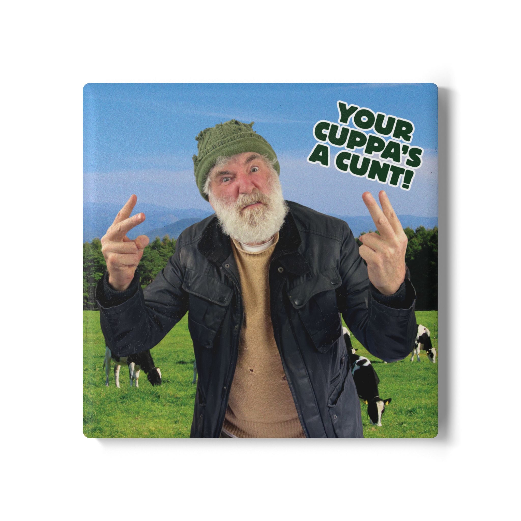Your Cuppa’s A C...! Ceramic Coaster