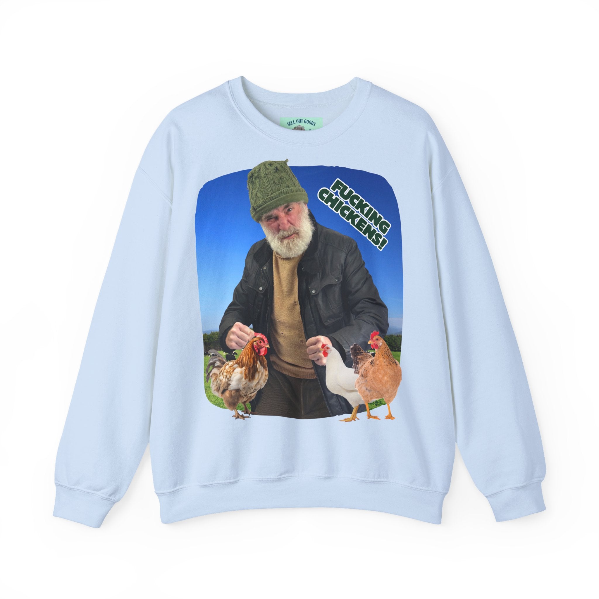Chickens! Unisex Crewneck Sweatshirt
