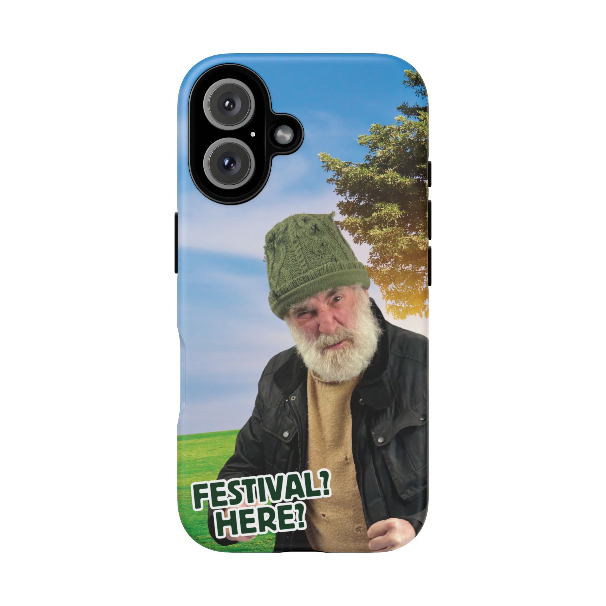 Festival? Here? Tough Phone Case (iPhone)