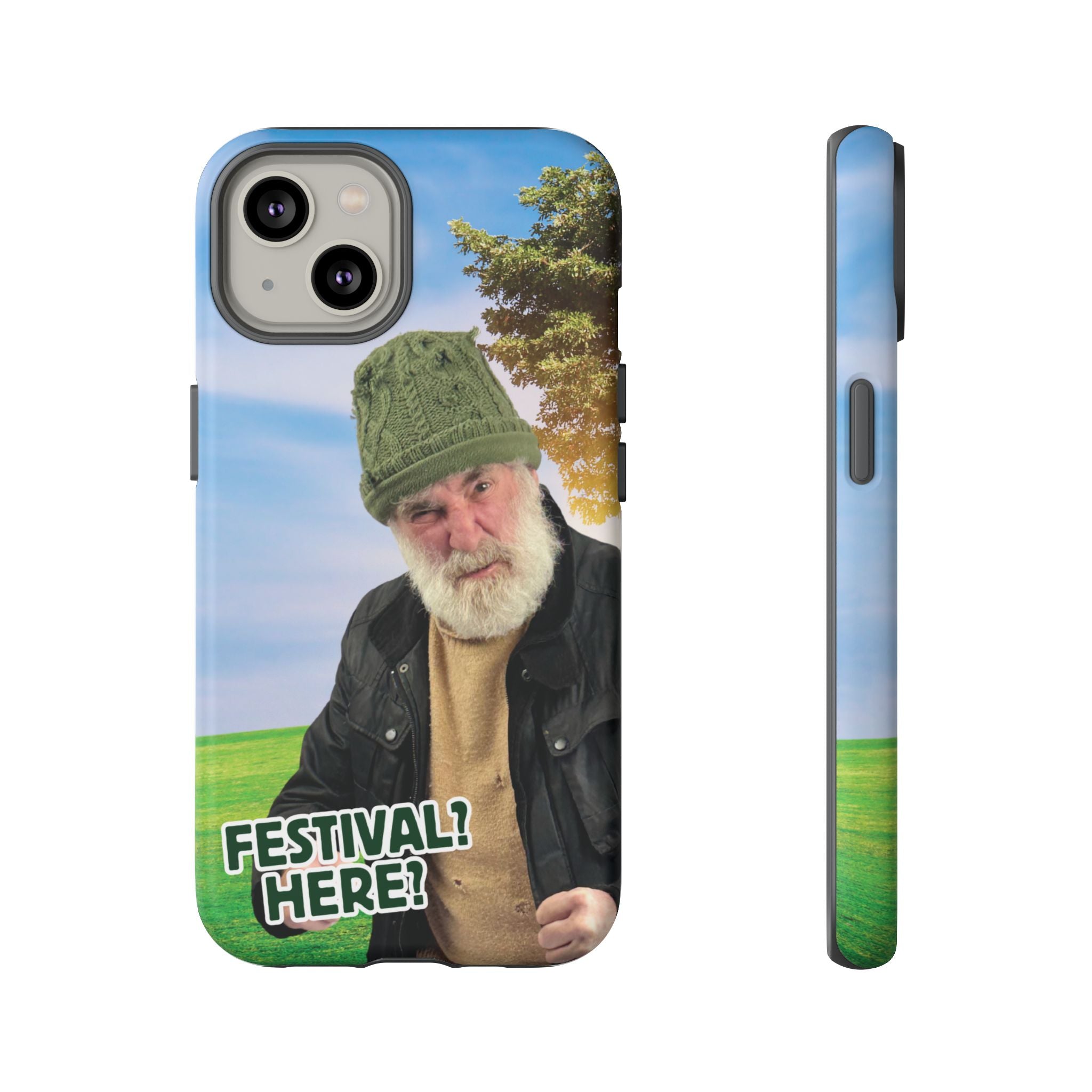 Festival? Here? Tough Phone Case (iPhone)