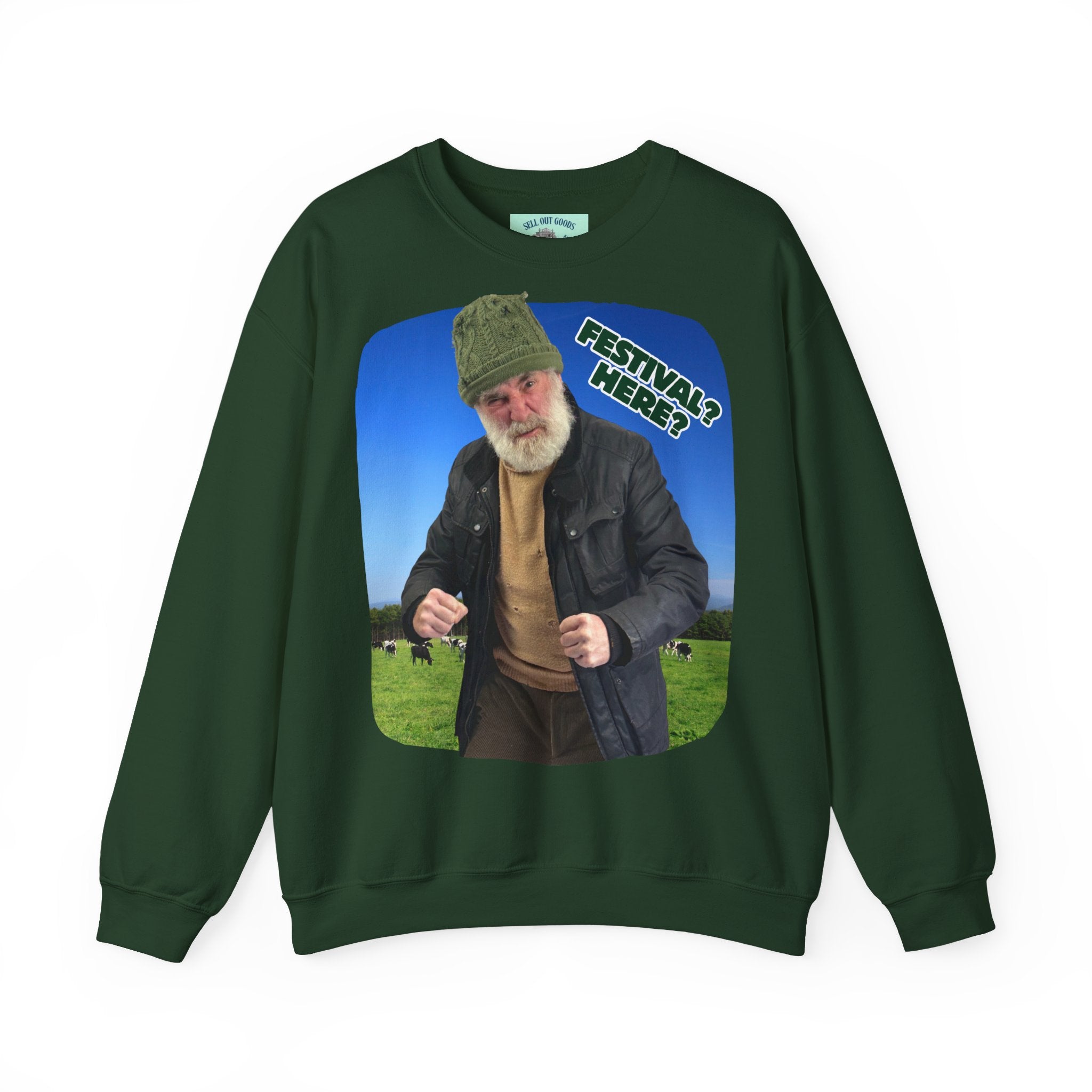 Festival? Here? Unisex Crewneck Sweatshirt